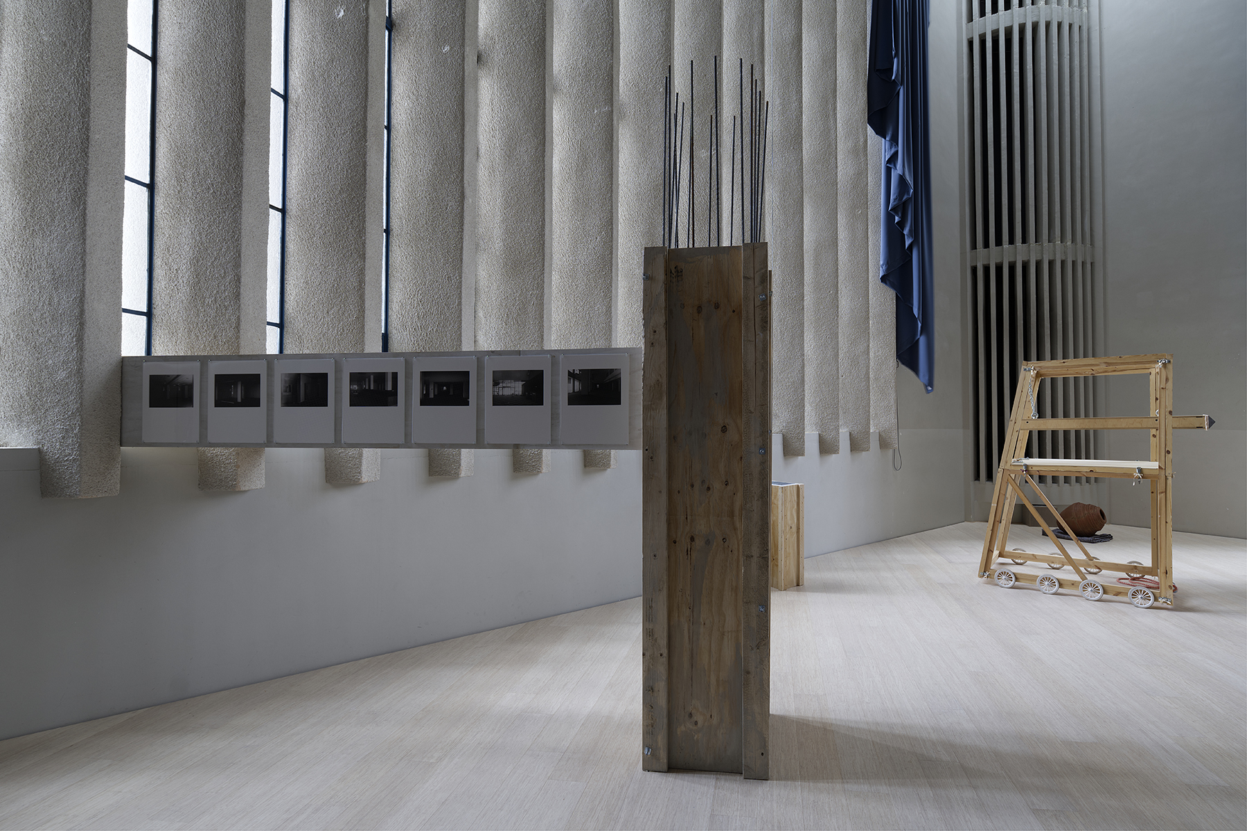 Installation view, The Broken Pitcher, de Appel, Amsterdam, 2026