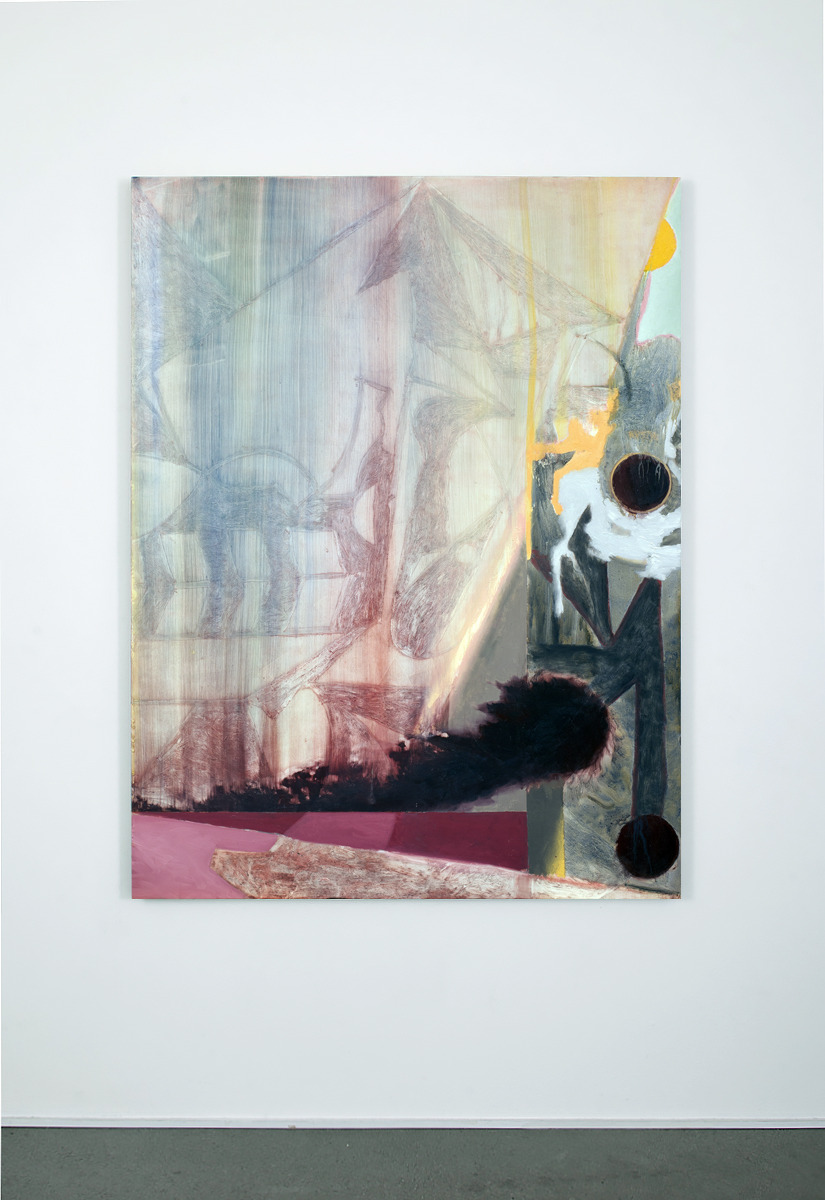 Descendant, oil on wood, 160x122 cm, 2017