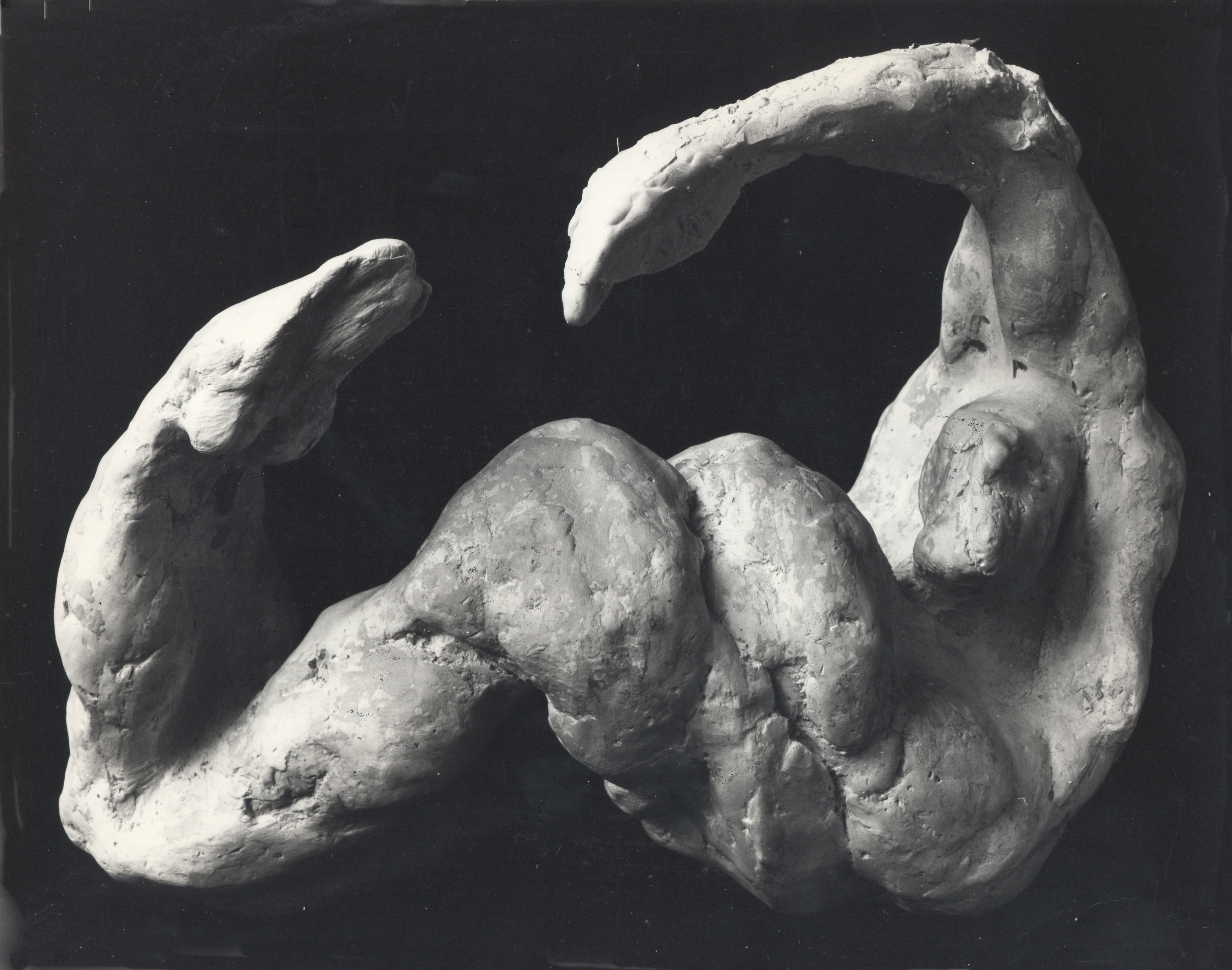 17- plâtre, 34x27x20cm