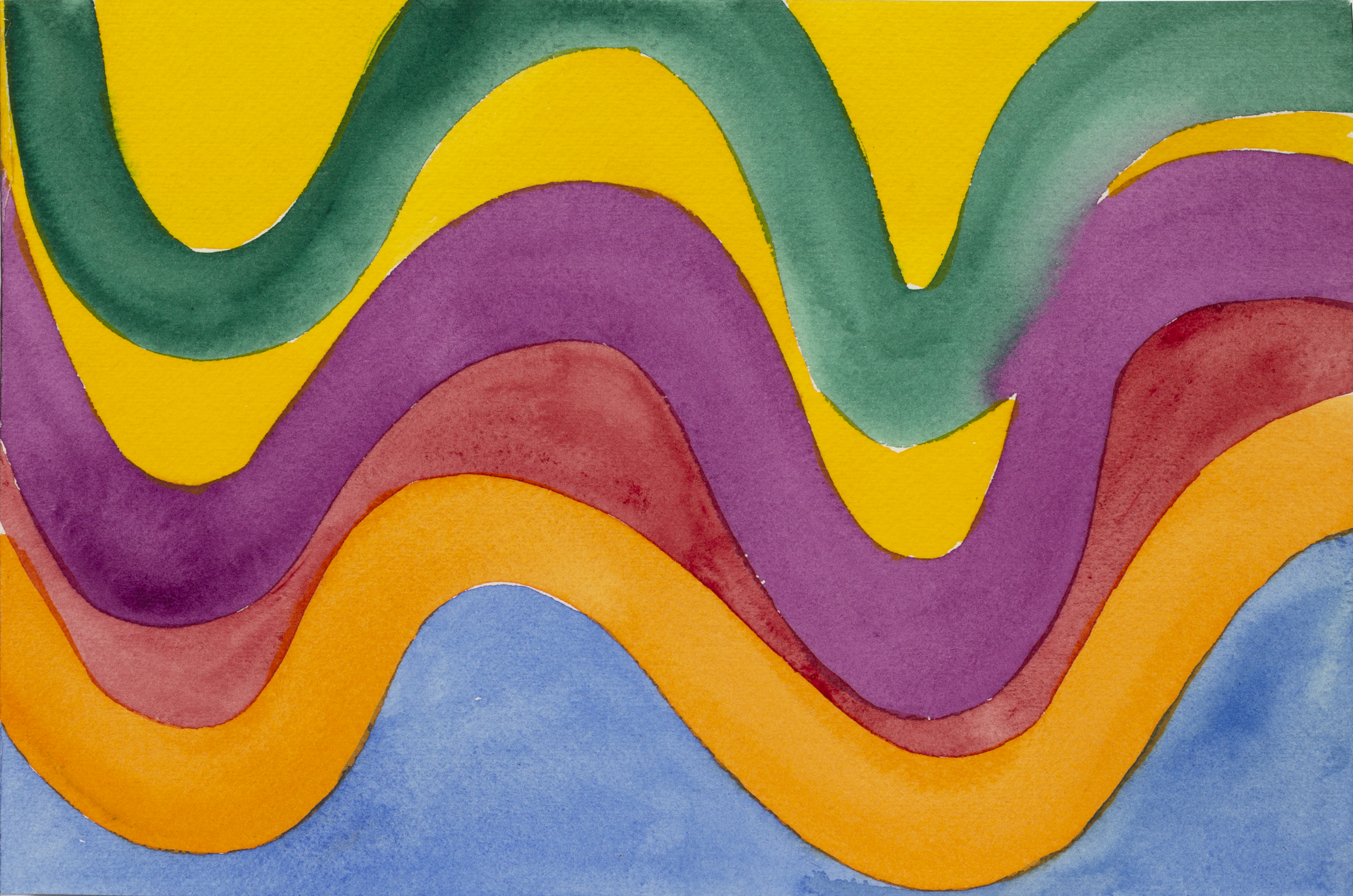 Sin título, 2005. Acuarela sobre papel, 17 x 26 cm.