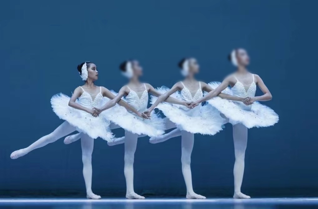 Four Little Swans (Left One)