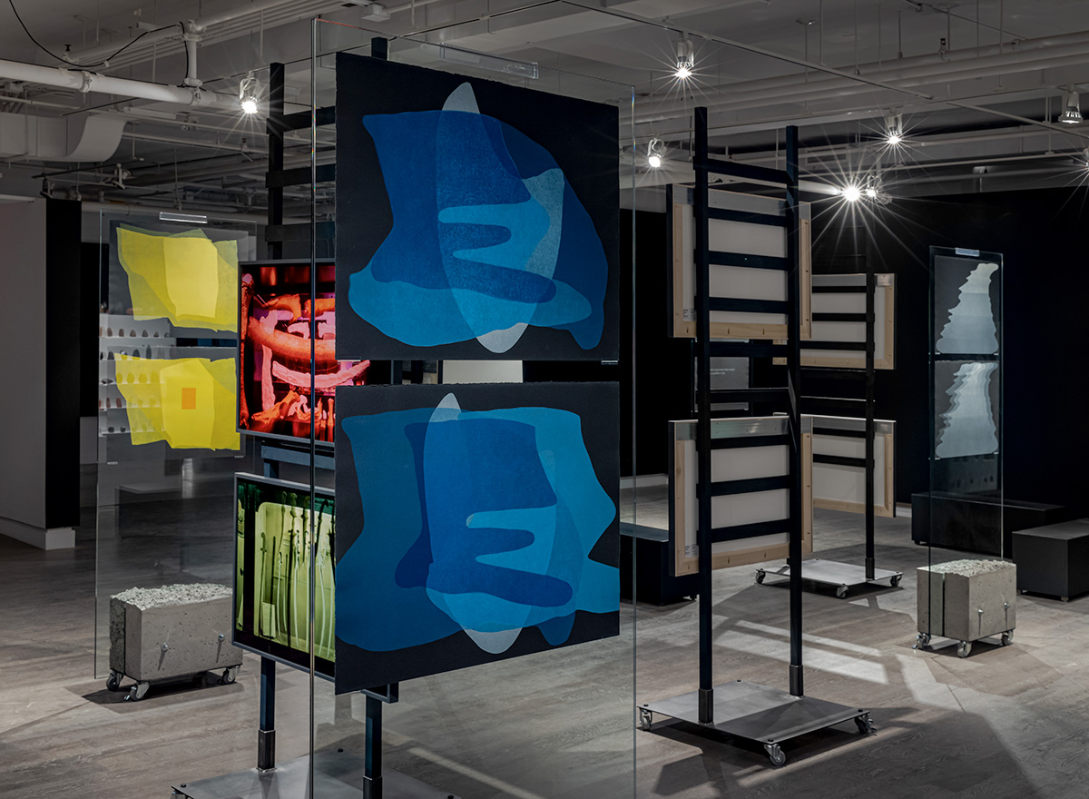 A Heap of Random Sweepings (installation view), 2021
