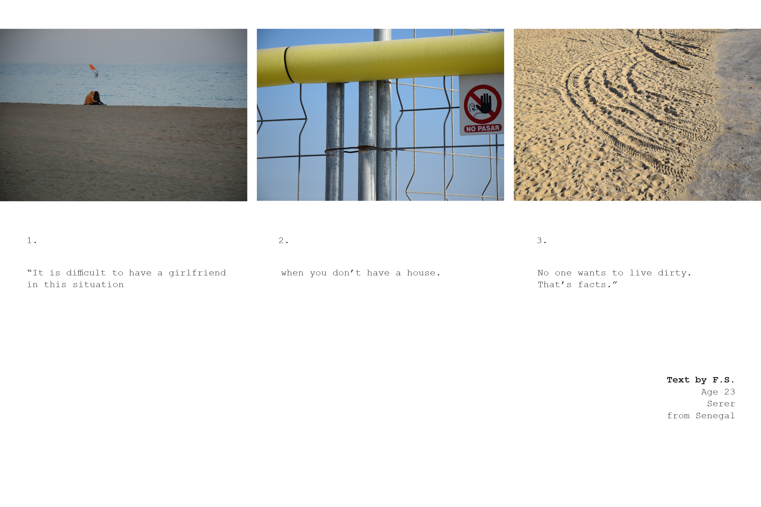 Triptych, COLLECTION 02: Desires // Chapter 02.5 “Social Futures.” Workshop in Platja del Bogatell, Barcelona ES.