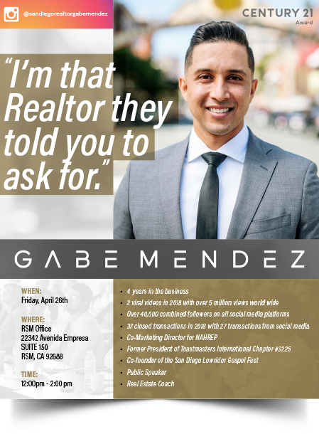 Special Events Flyer