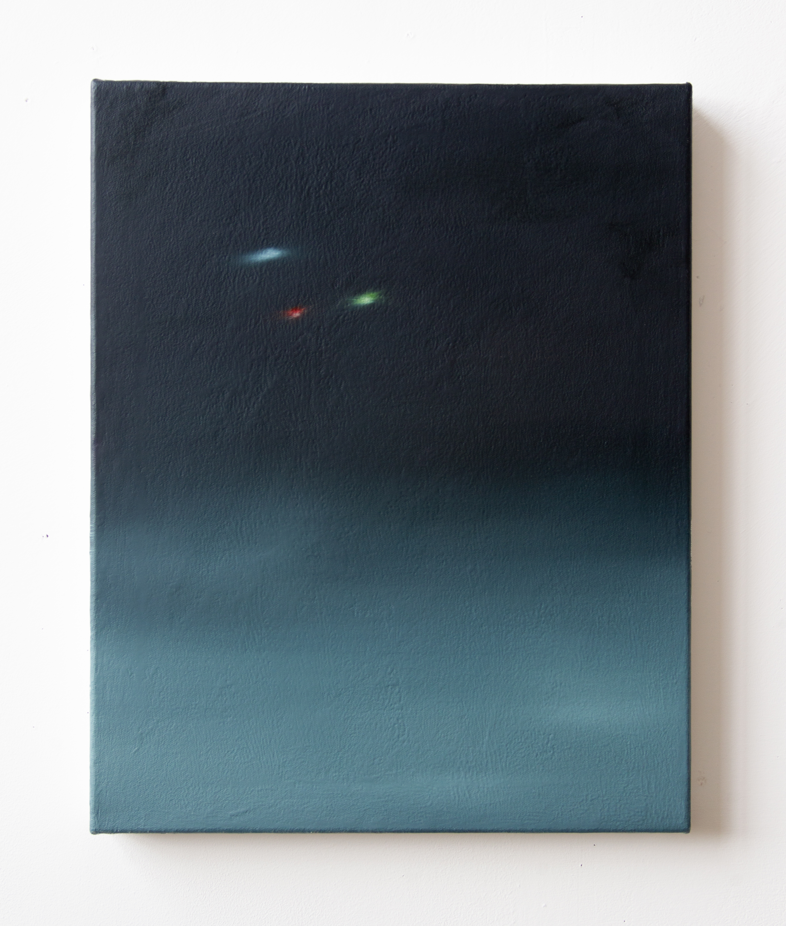 Two Together and One Still, 2021, 20"x16". Oil on canvas