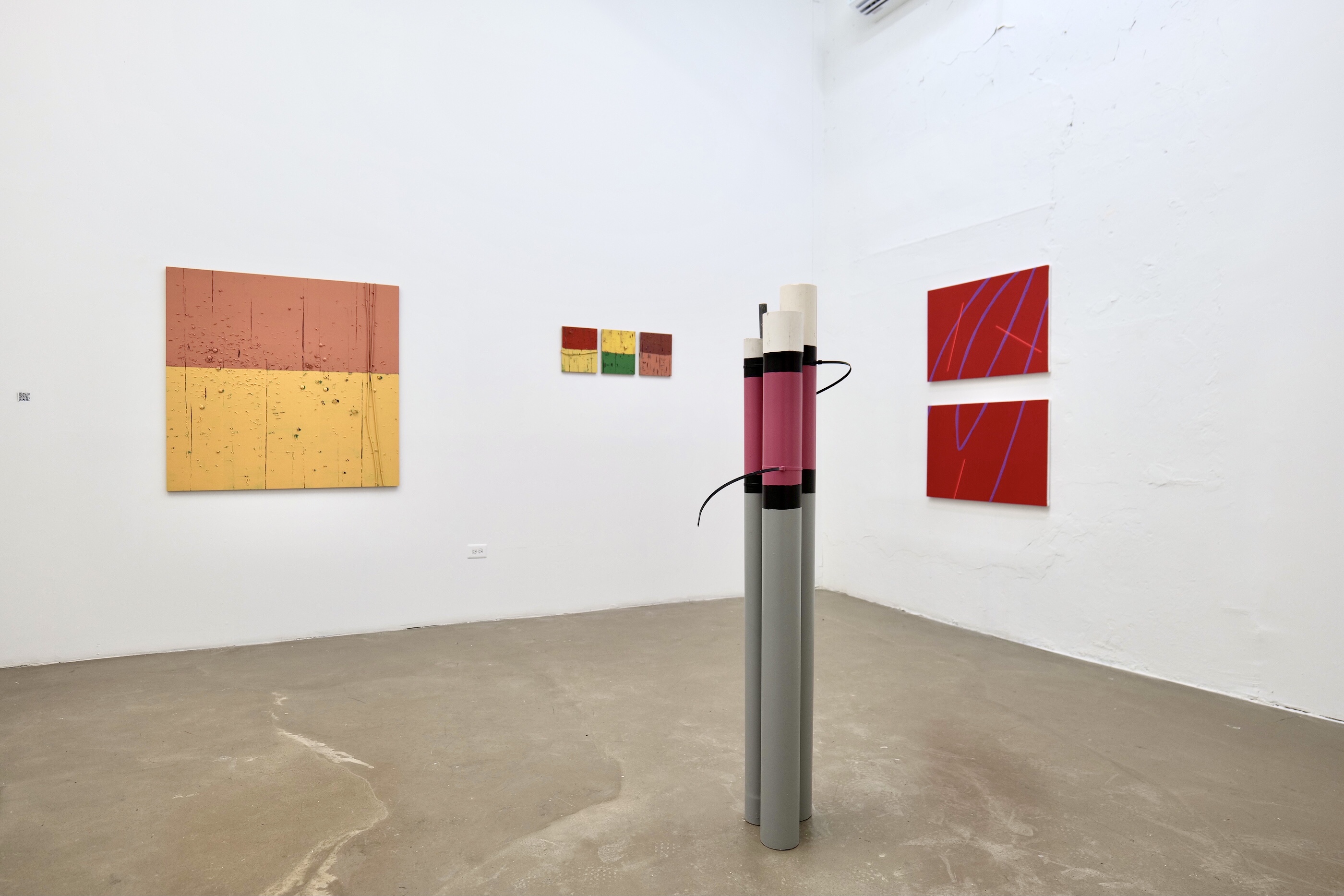 Miradero installation view, galería Kilómetro