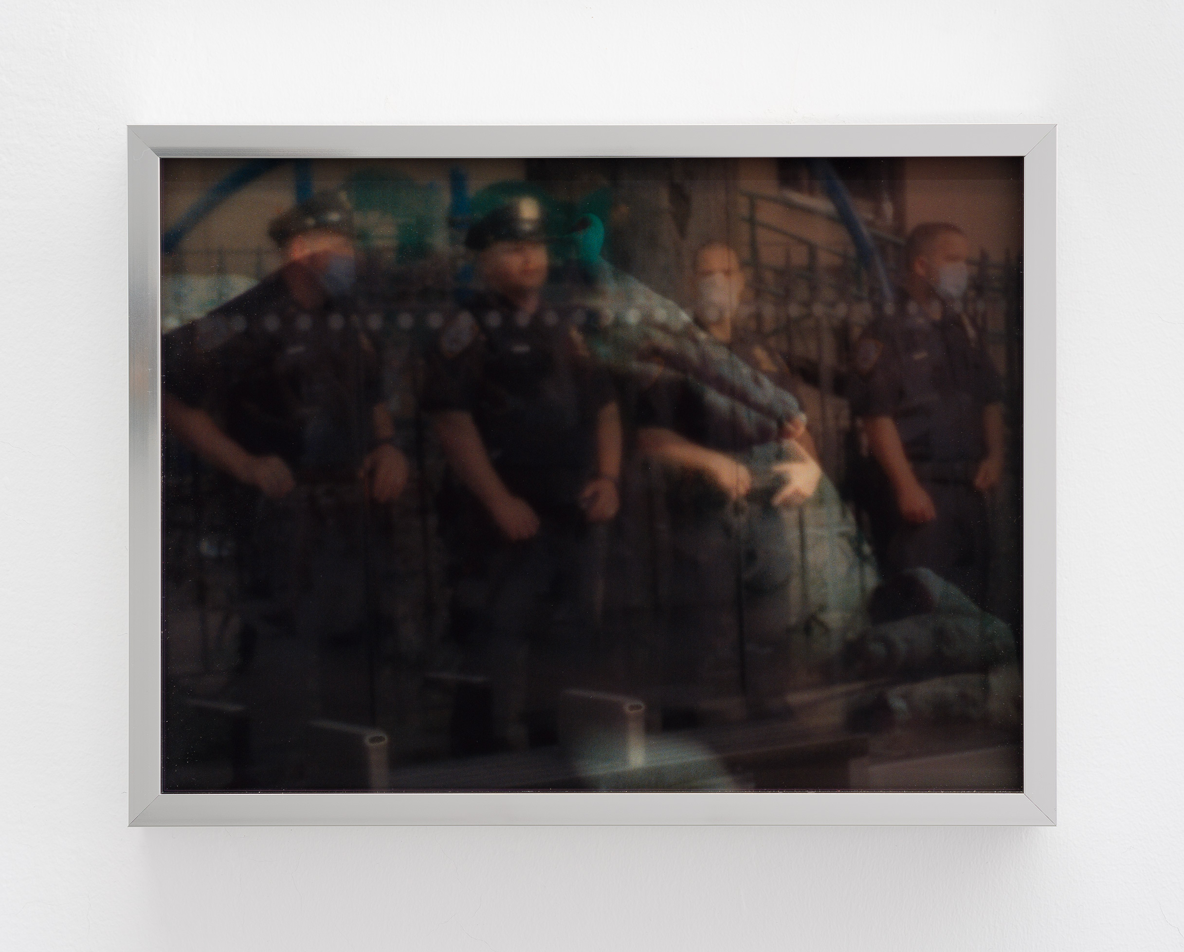 Dear Zoomer 02, 2024, metal frame, stock photo print, UV print, glass, 9 x 12 x 1 1/4 in. (22.9 x 30.5 x 3.2 cm.)