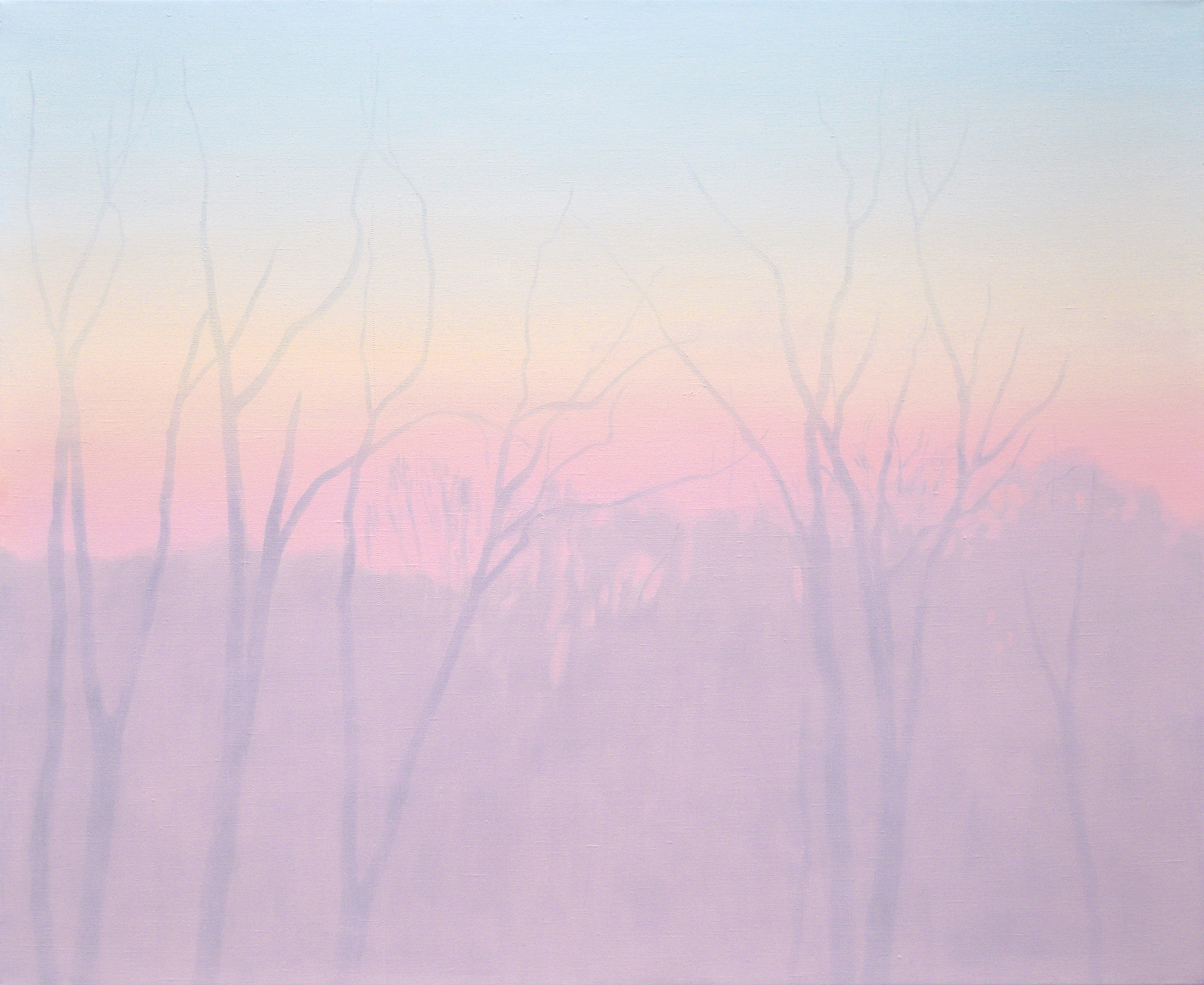 "Winter" / "Talv"110 x 900 cm, oil on canvas, 2022/2025 2400&euro;