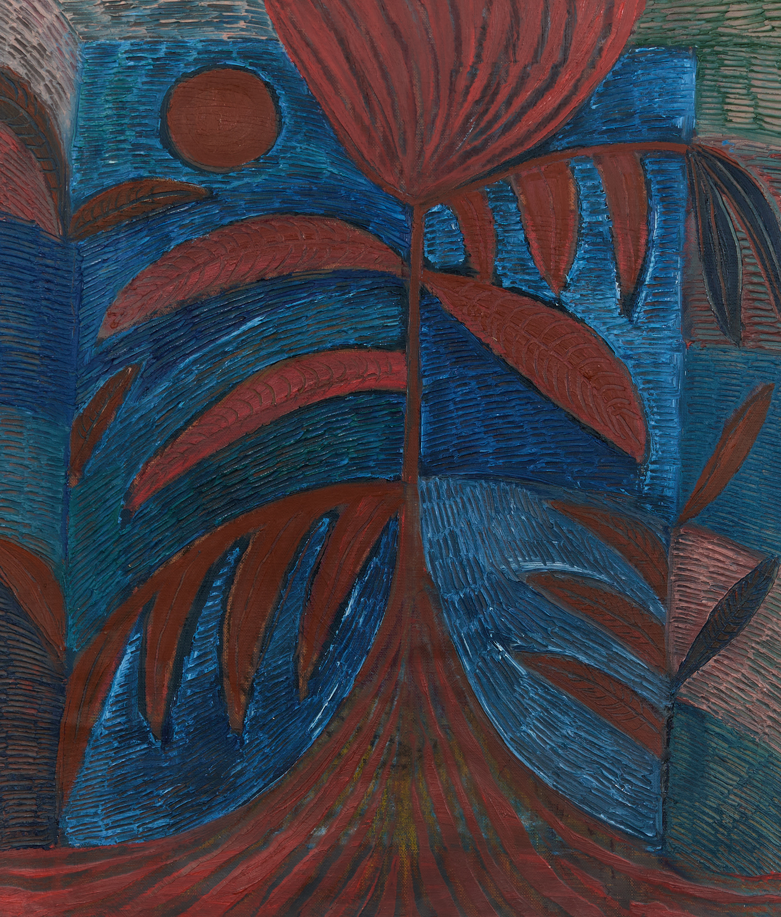 Dancing Tree, 2025. Oil on linen