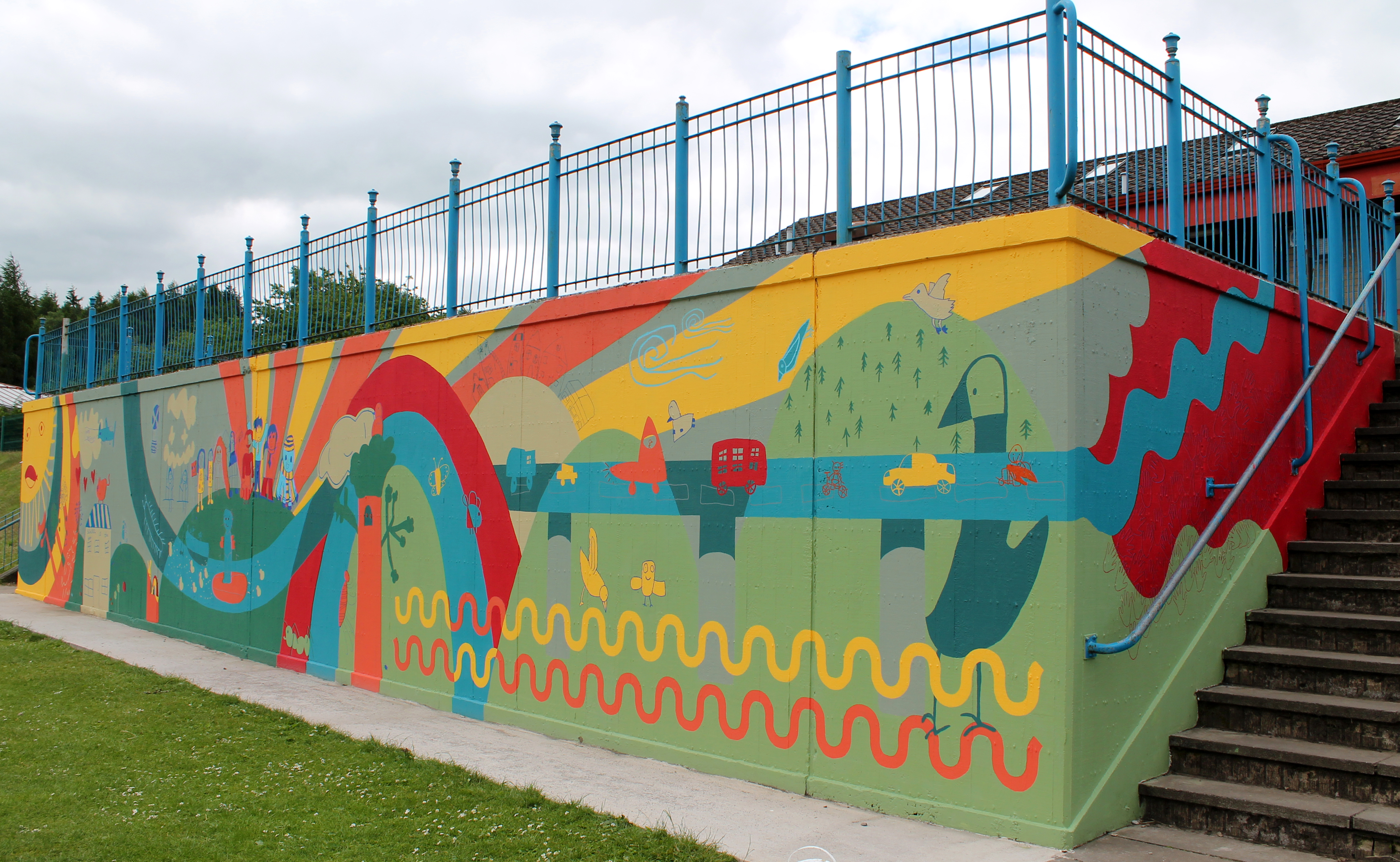 Moncreiffe Primary School Mural