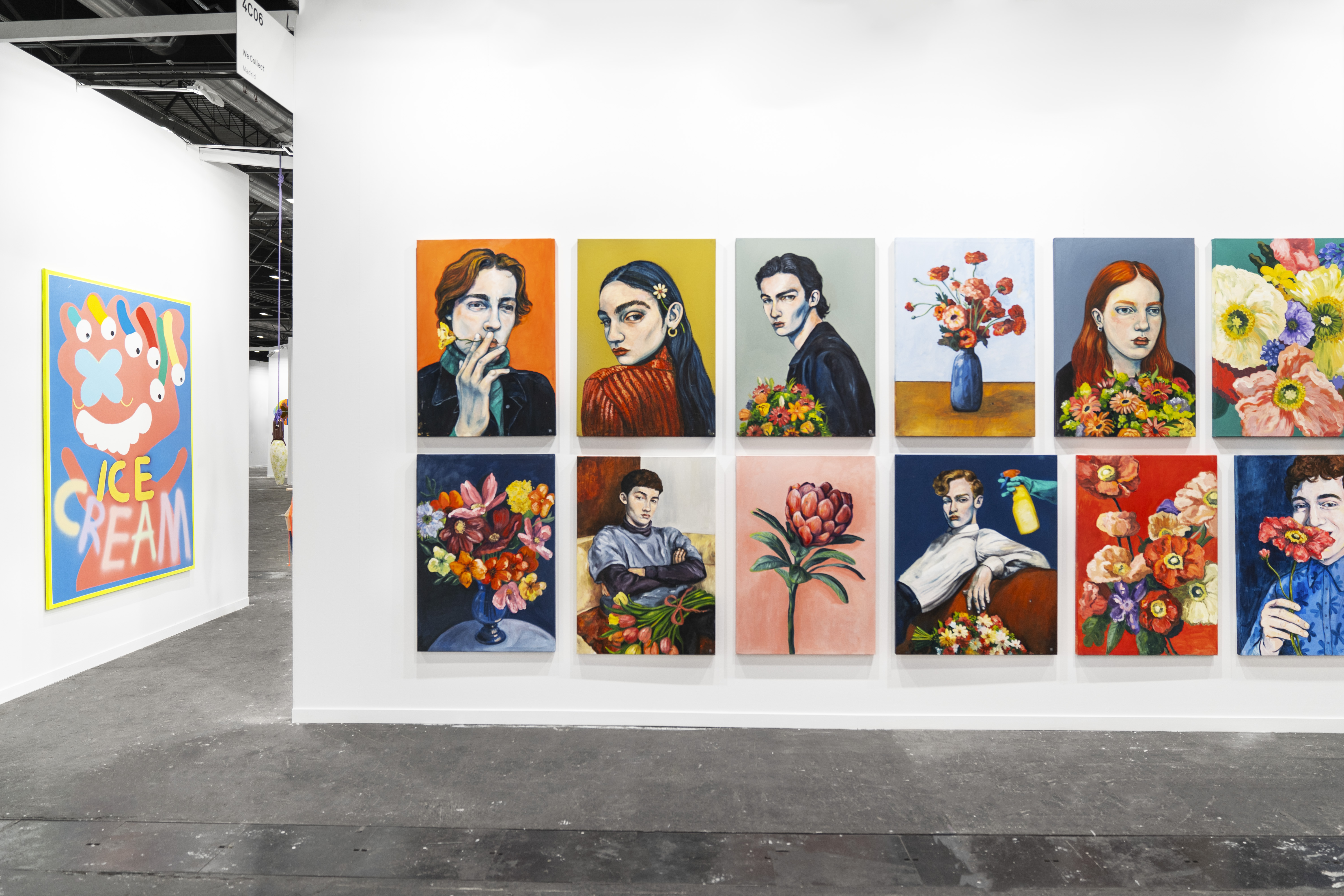 Collective show in Madrid (Spain). Feria Estampa Art Fair. Rio and Meñaka Gallery/Oct. 2023