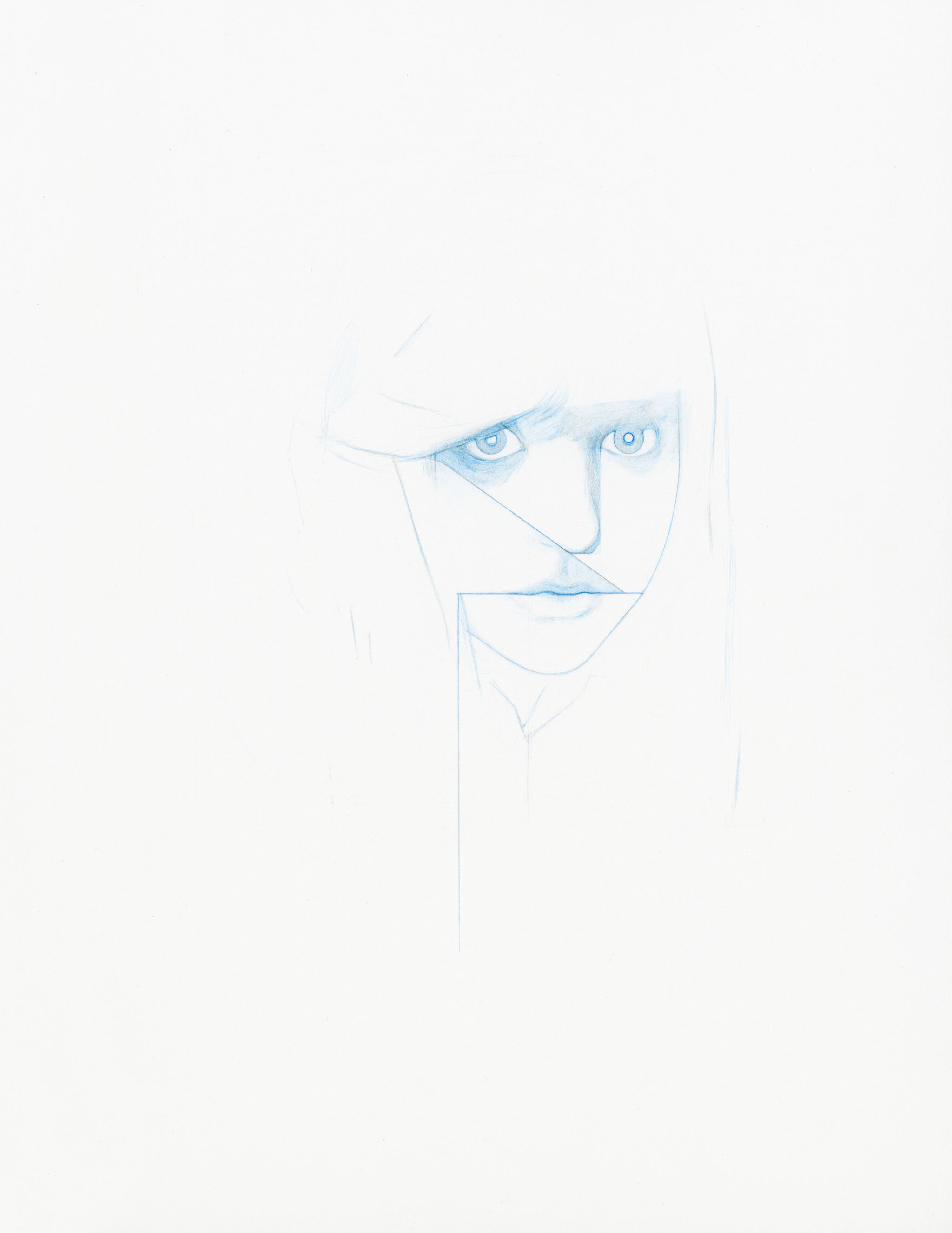 iamiambicpentameter 11x8.5 colored pencil on paper 2011