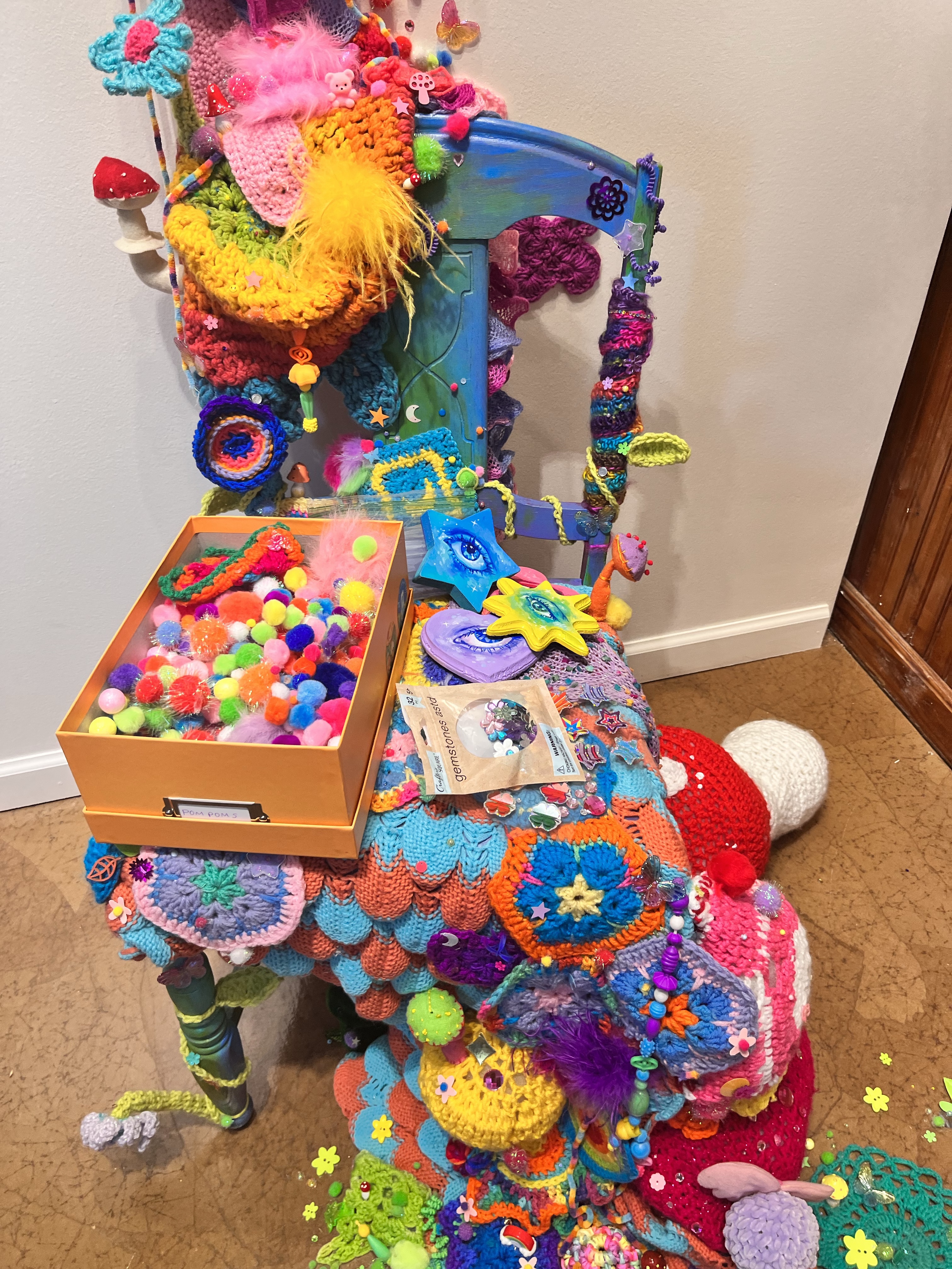 Installing @ Carla Hughes Gallery 