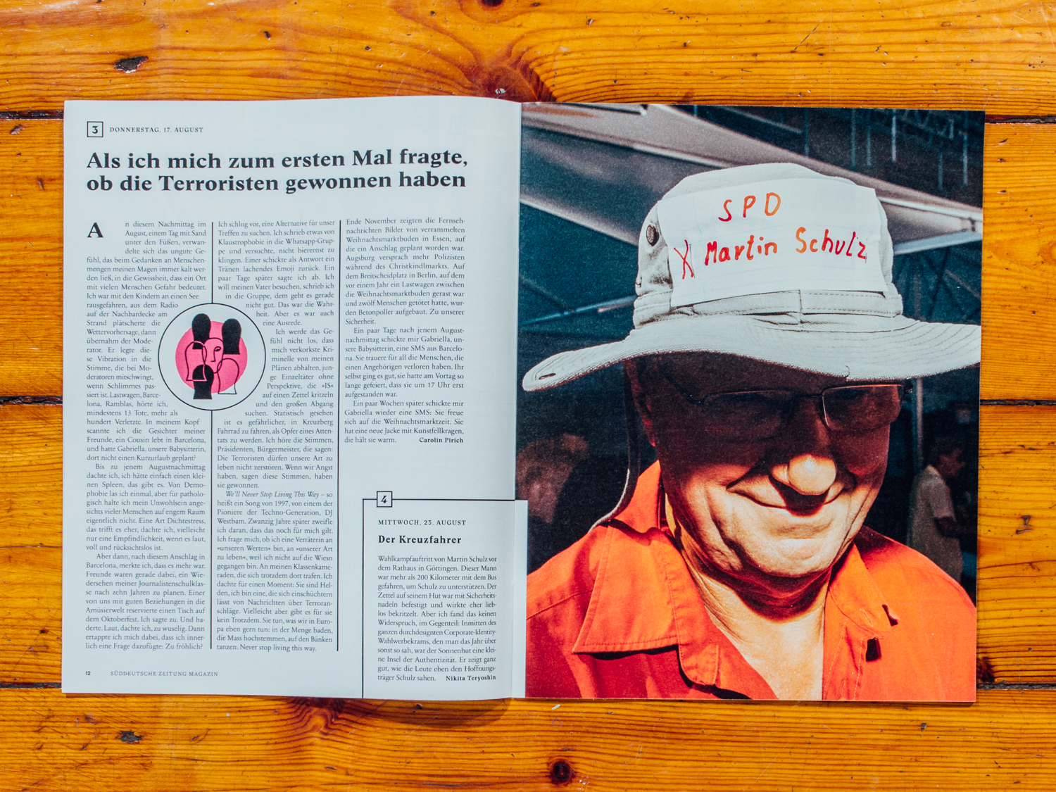 SZ Magazin / Momente des Jahres / Dezember 2017