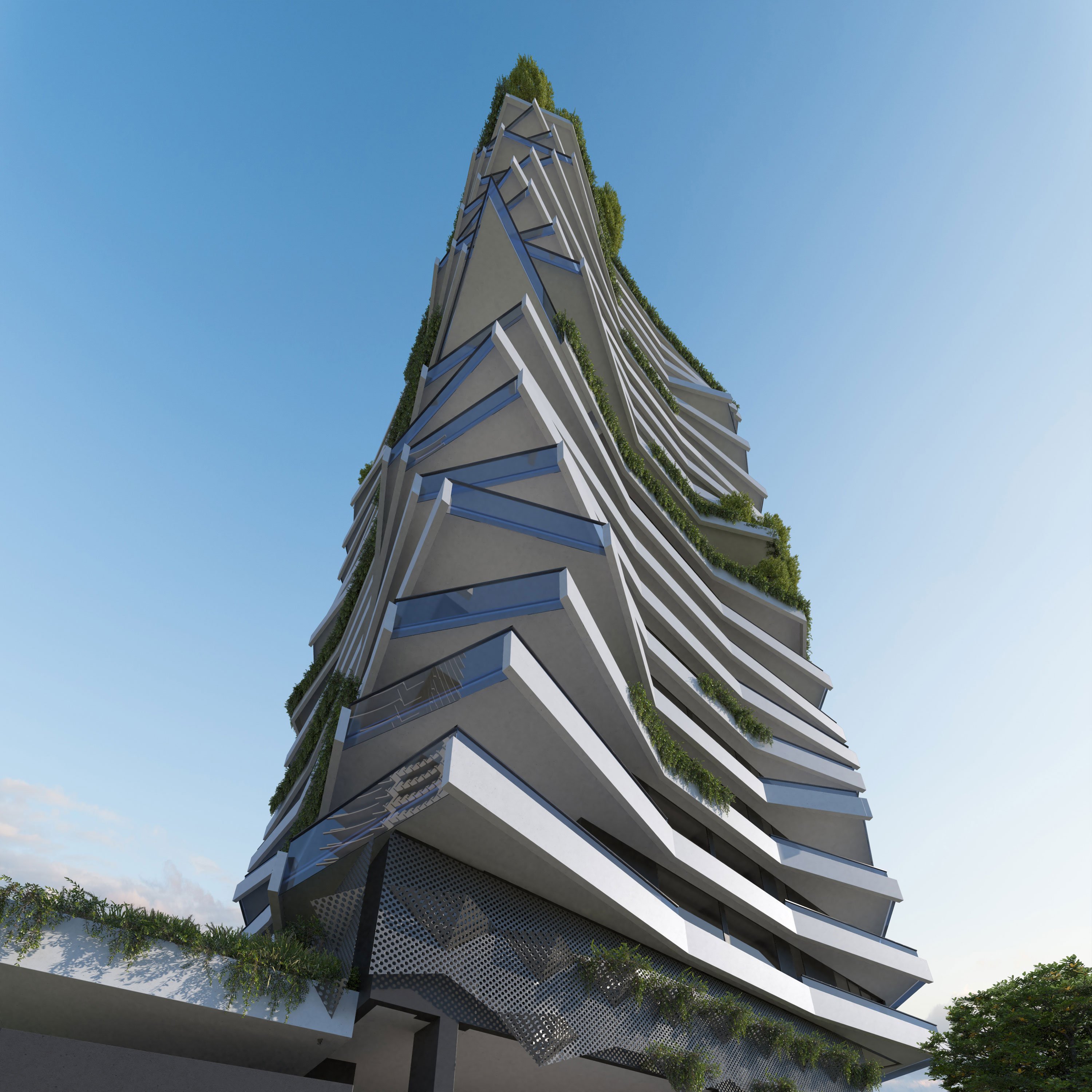Oak Avenue Tower - BDA Architecture - Gold Coast, Queensland