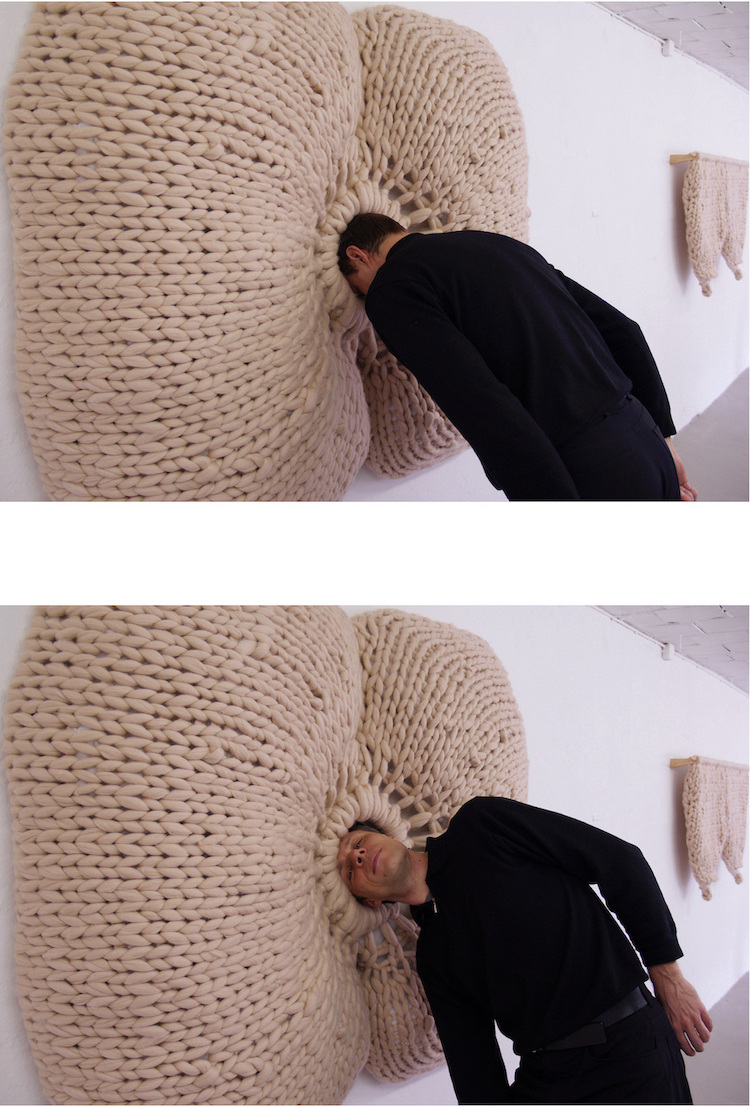 Gestricke FM Kopf im Po