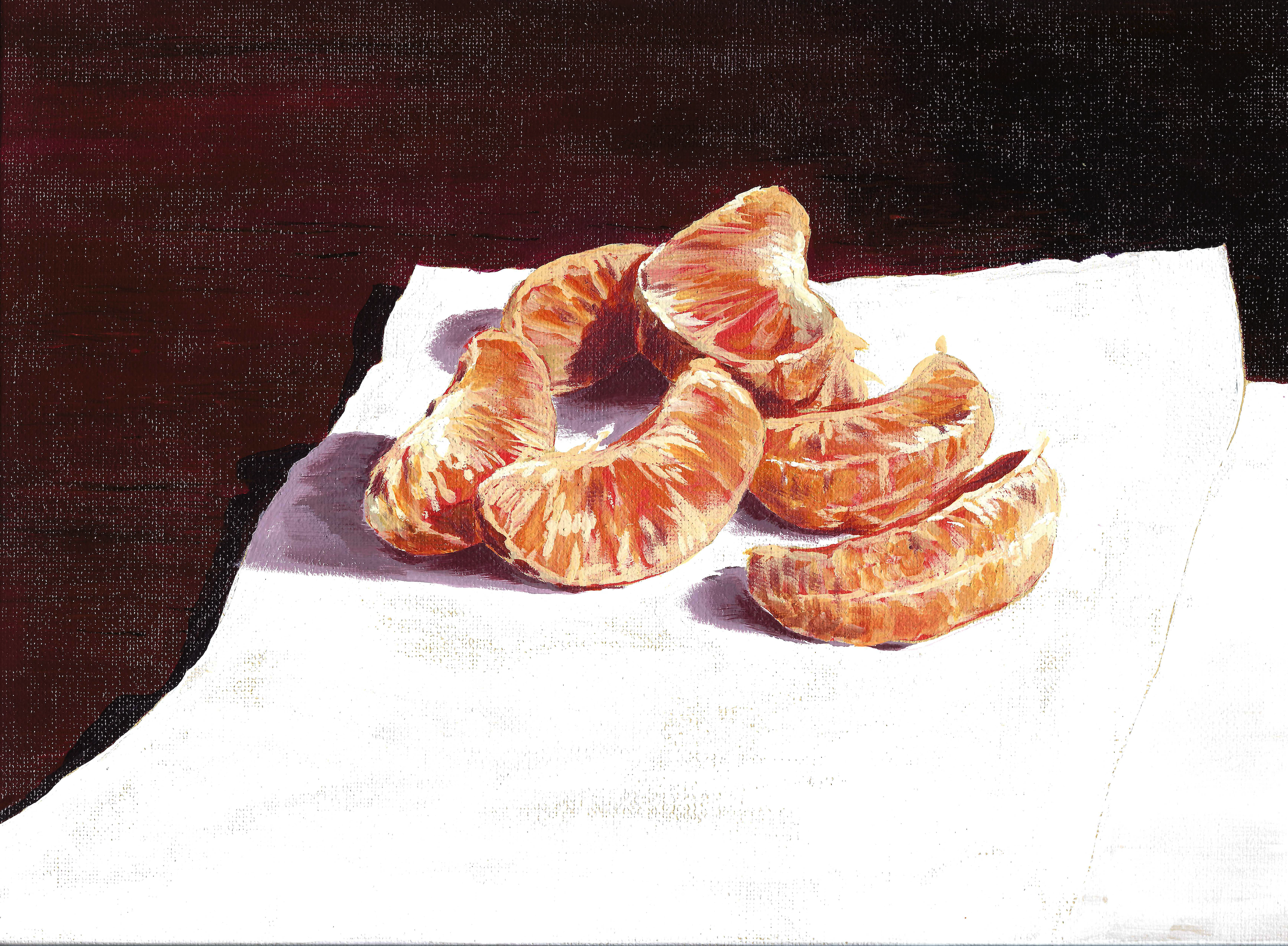 Untitled, acrylic on canvas, 2025