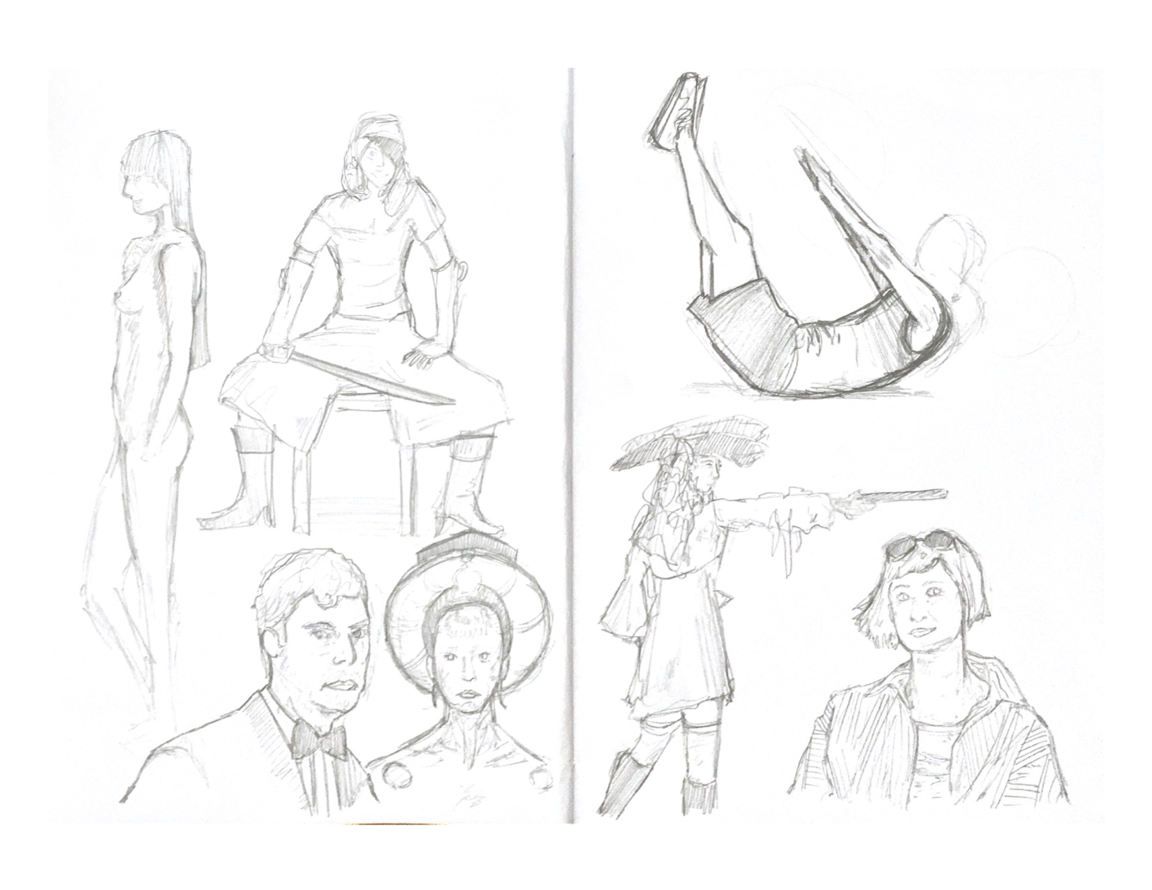 Best Clothed Figure Drawing Sketch Daily with Realistic