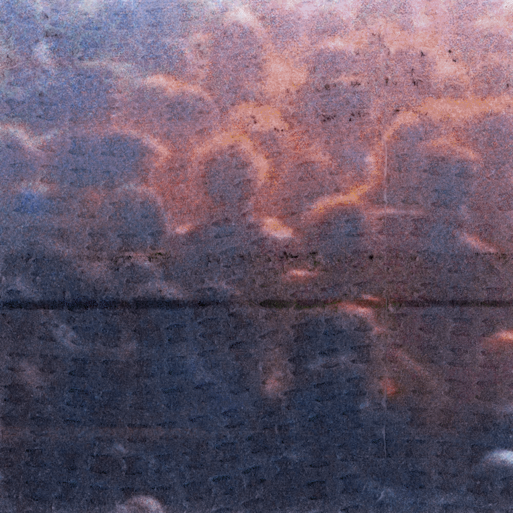 Crowd (inkjet on paper towels, 2024)