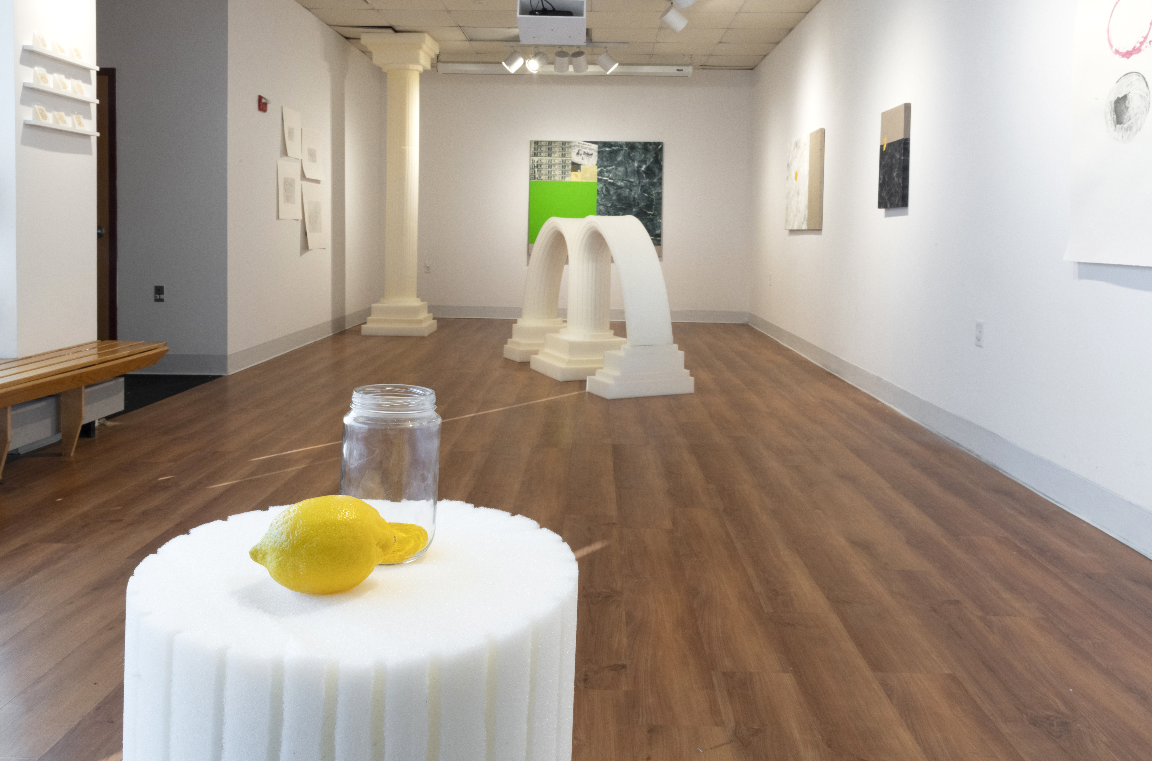 Bona Fide 2 installation at Azarian McCullough Art Gallery, St. Thomas Aquinas College