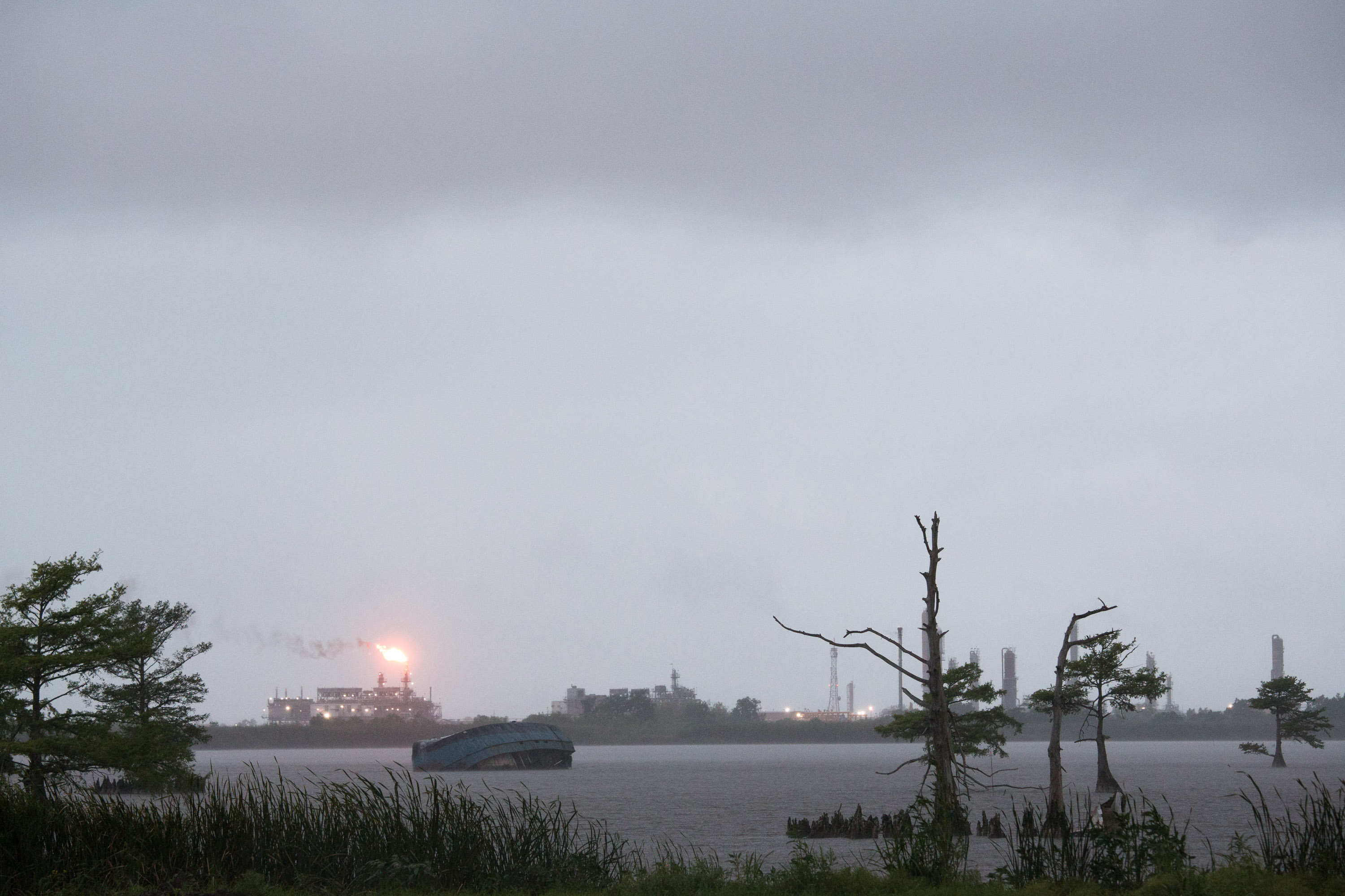 The presence of oil companies in Plaquemines Parish, La is ubiquitous. Many people in southern Louisiana make their living working for big oil companies. People like Kindra Arnesen have been chastised by much of her community for speaking out so strongly against BP because for most living in this part of the country are either a fisherman or working in the oil industry which has caused a rift between the two groups.