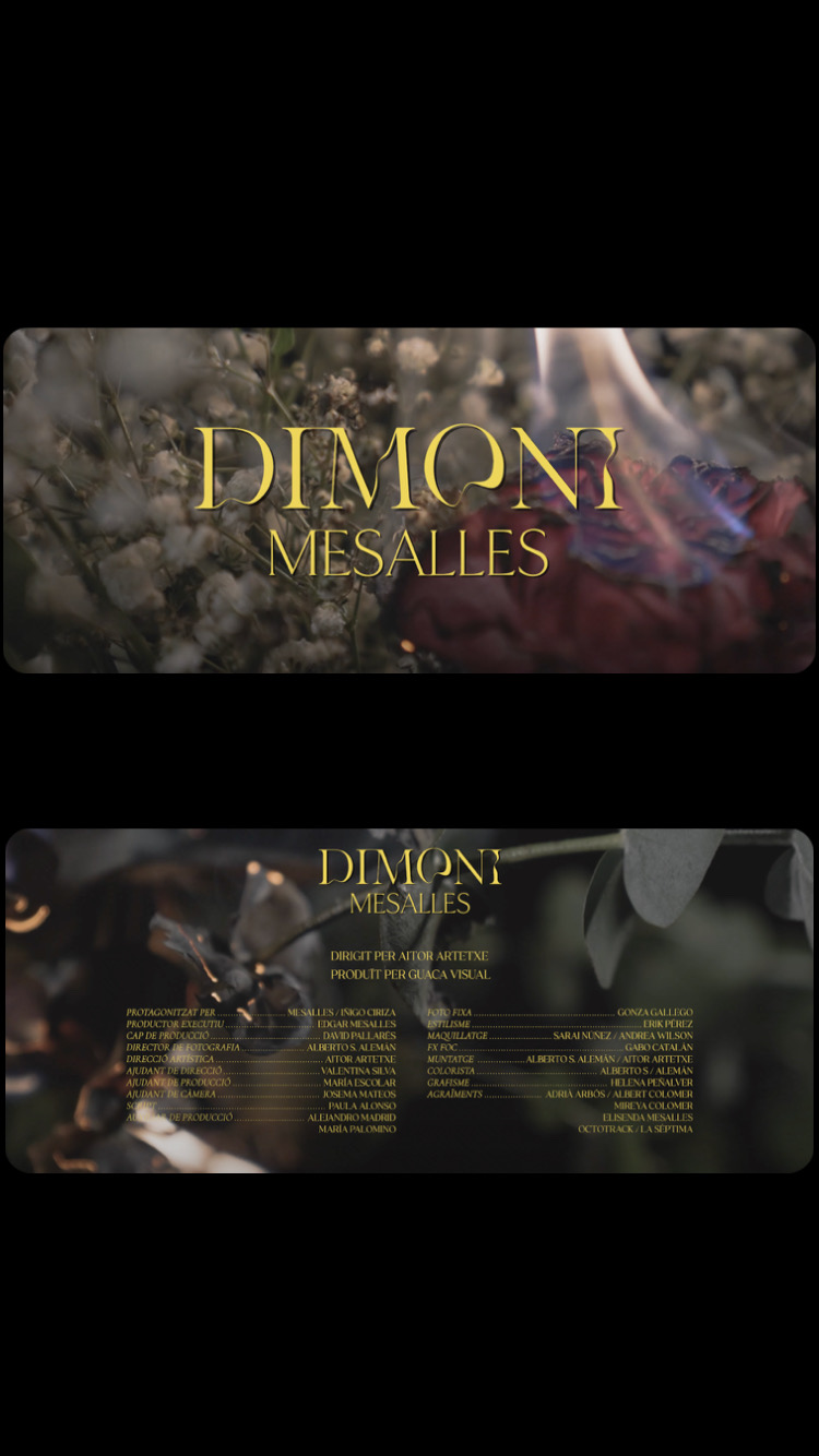 dimoni, videoclip