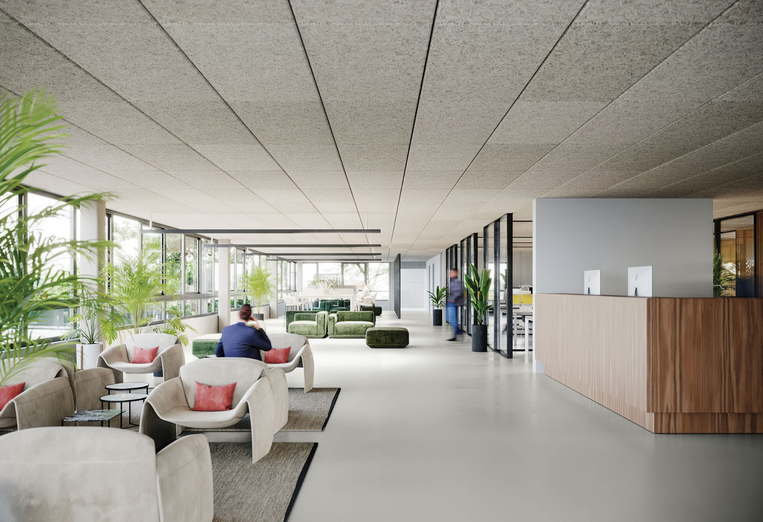 Reception area