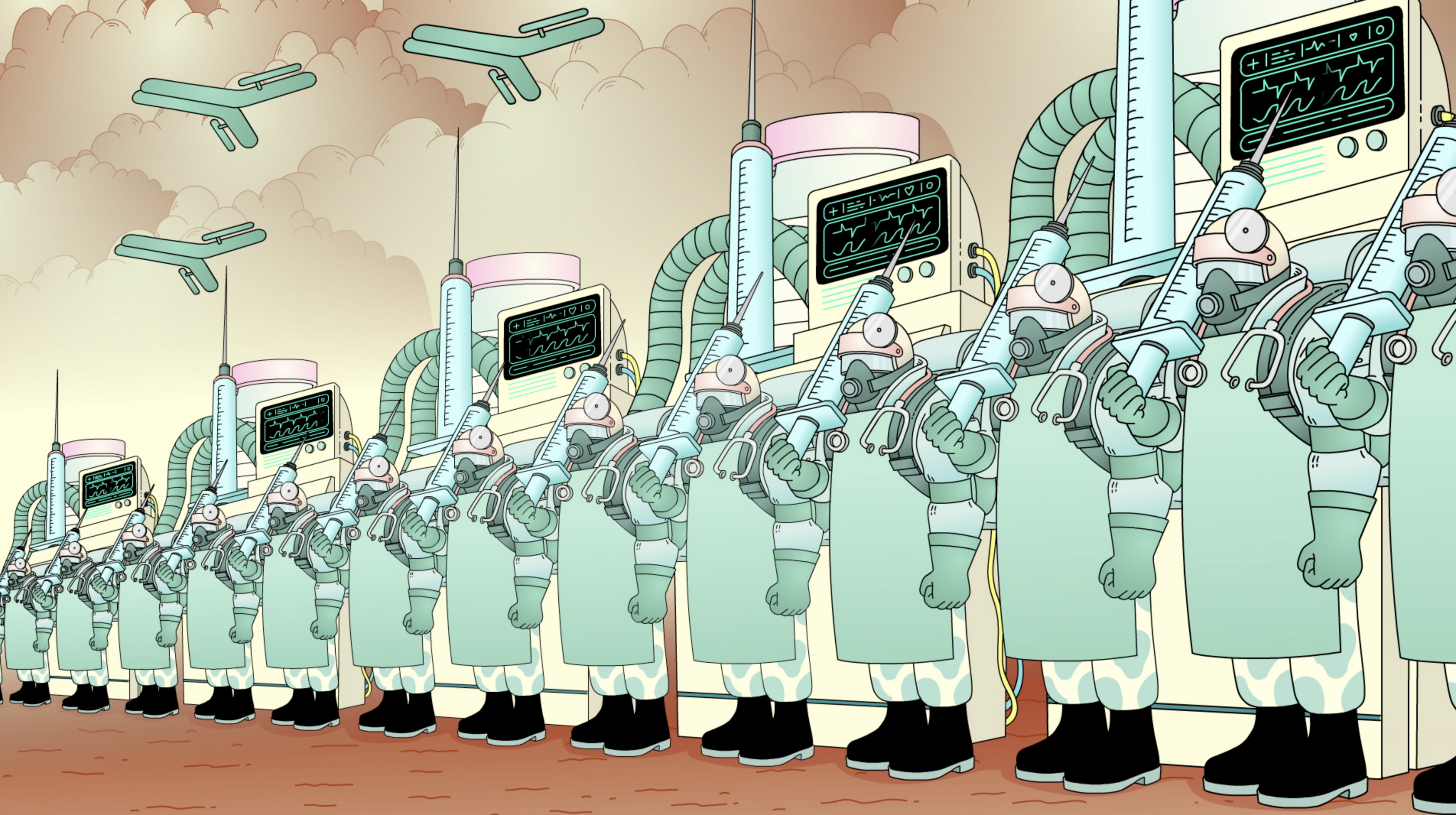 Pandemica Animations for One