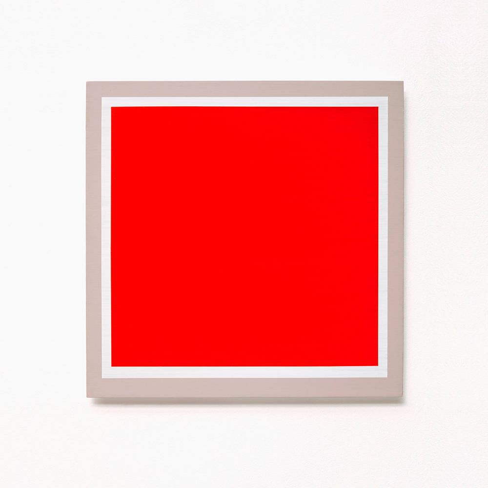 H VIII, 2015, acrylic on MDF, 40 x 40 cm