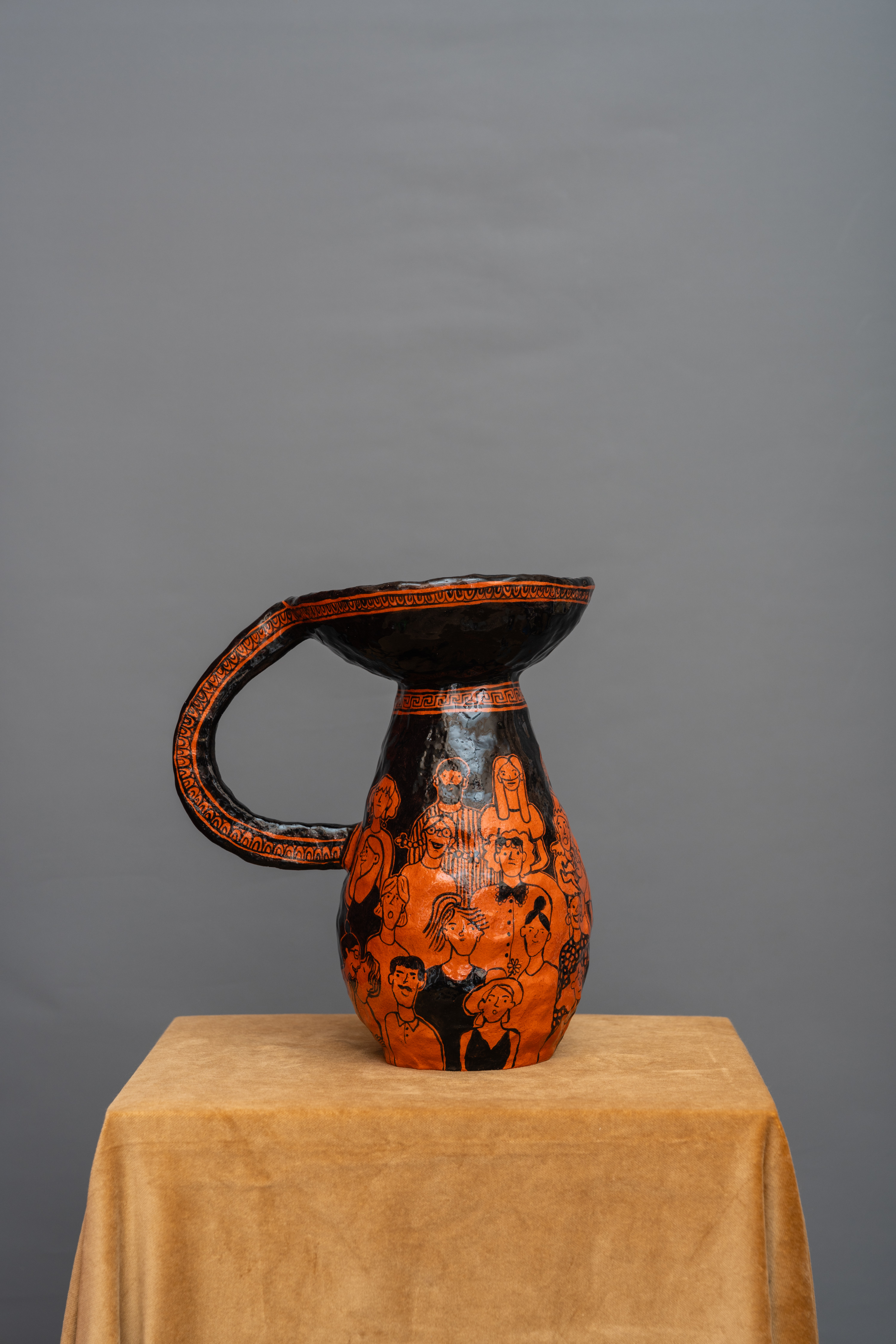 'Crowded' Vase, Dimensions: 28 x 26 x 17 cm