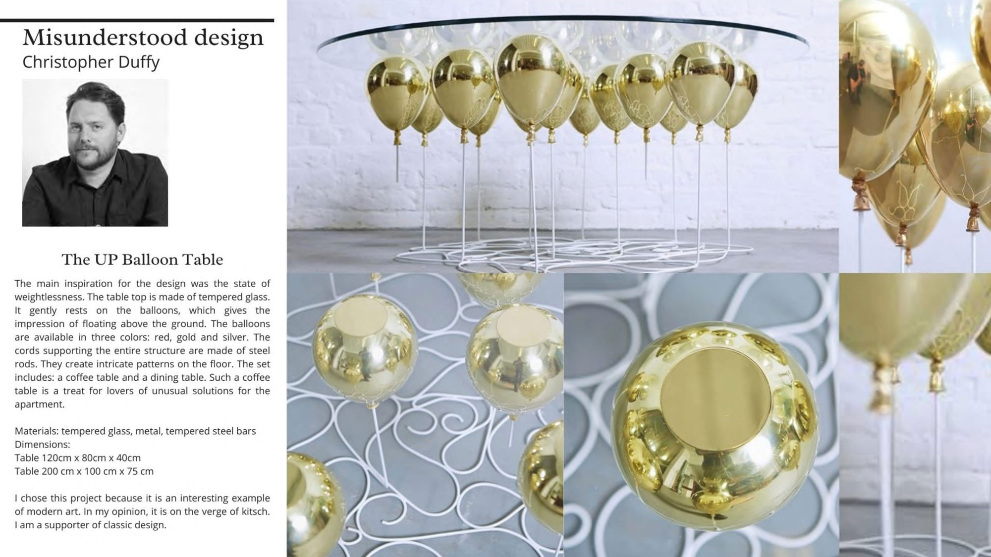 Marcelina Mrozicka, Misunderstood design