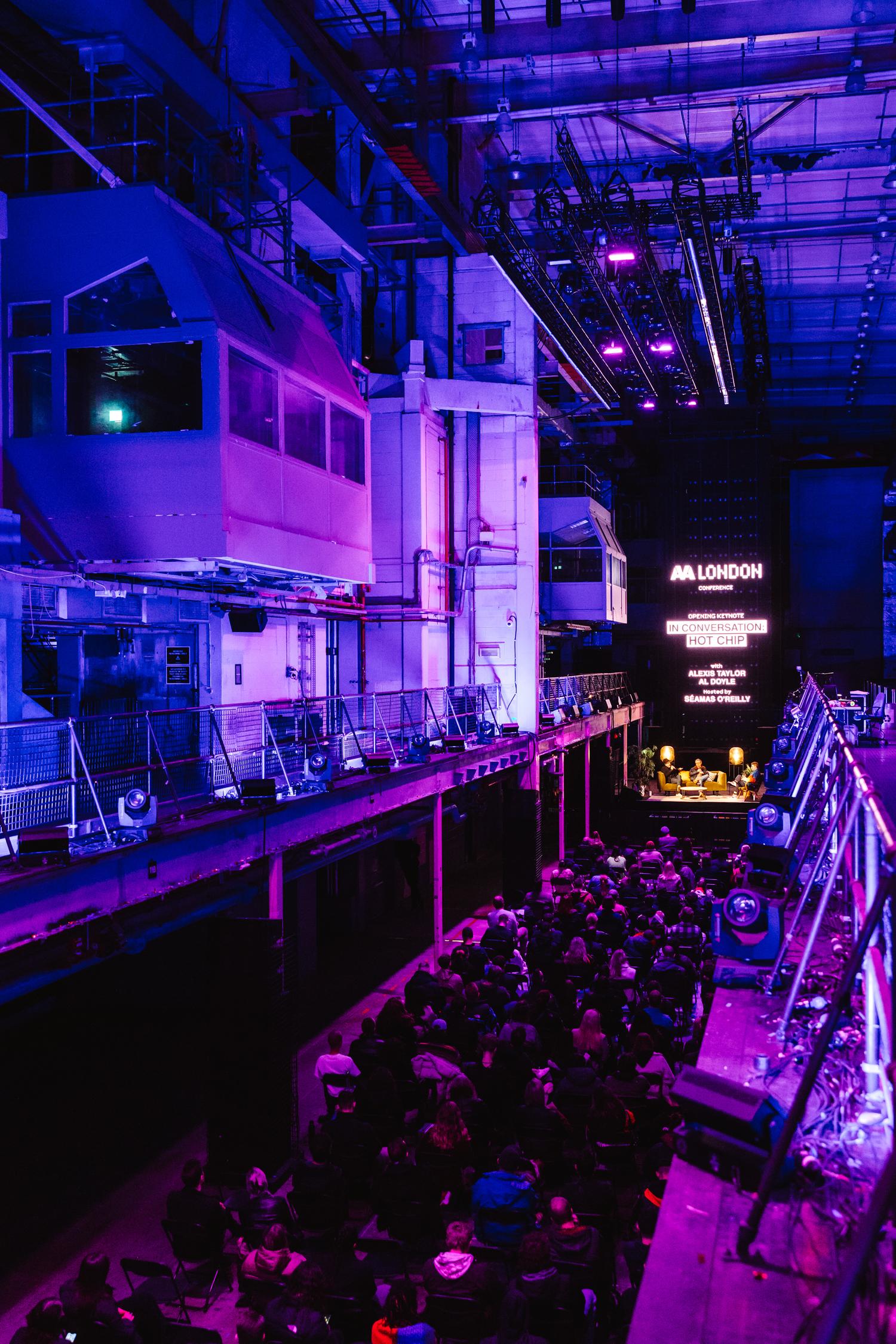 Hot Chip conversation at AVA London Printworks.