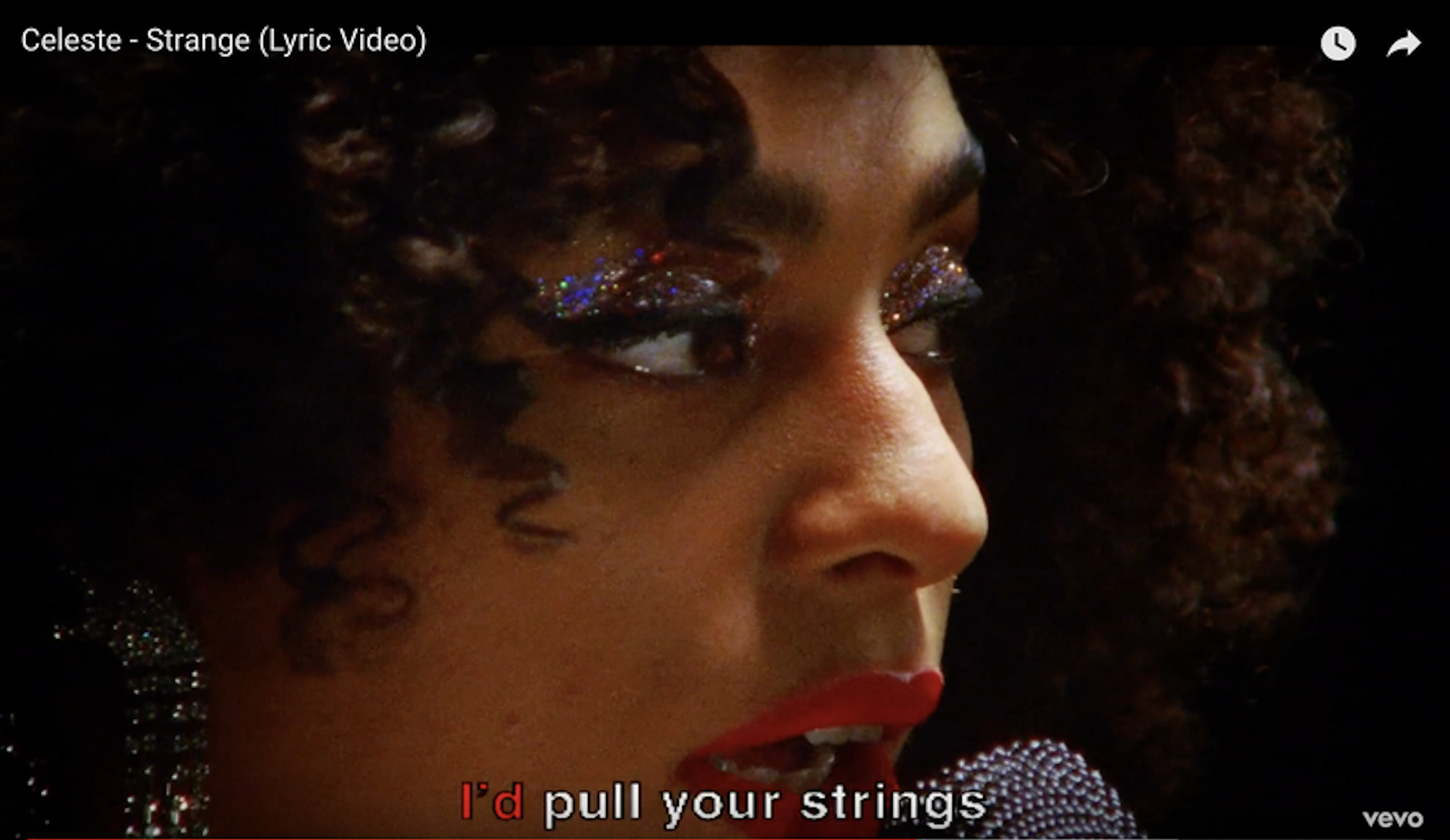 Celeste - Strange (Lyric Video)