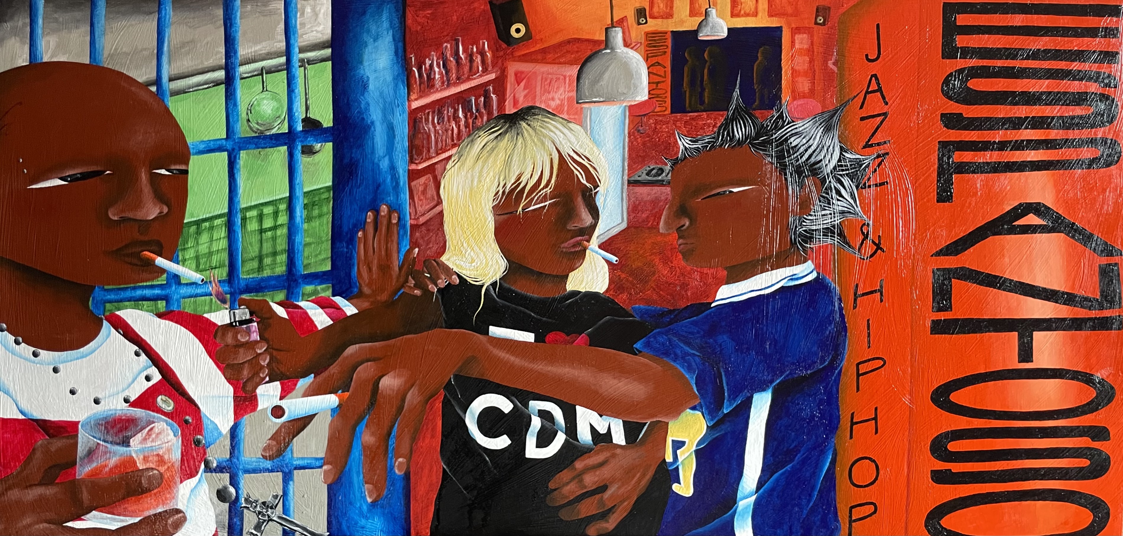 "EL ESPANTOSO" - expuesta en el espantoso, bar en la cdmx