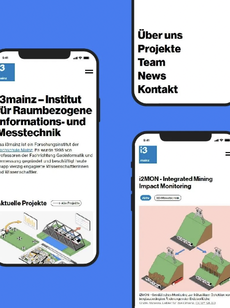 brand + UX/UI design: i3mainz