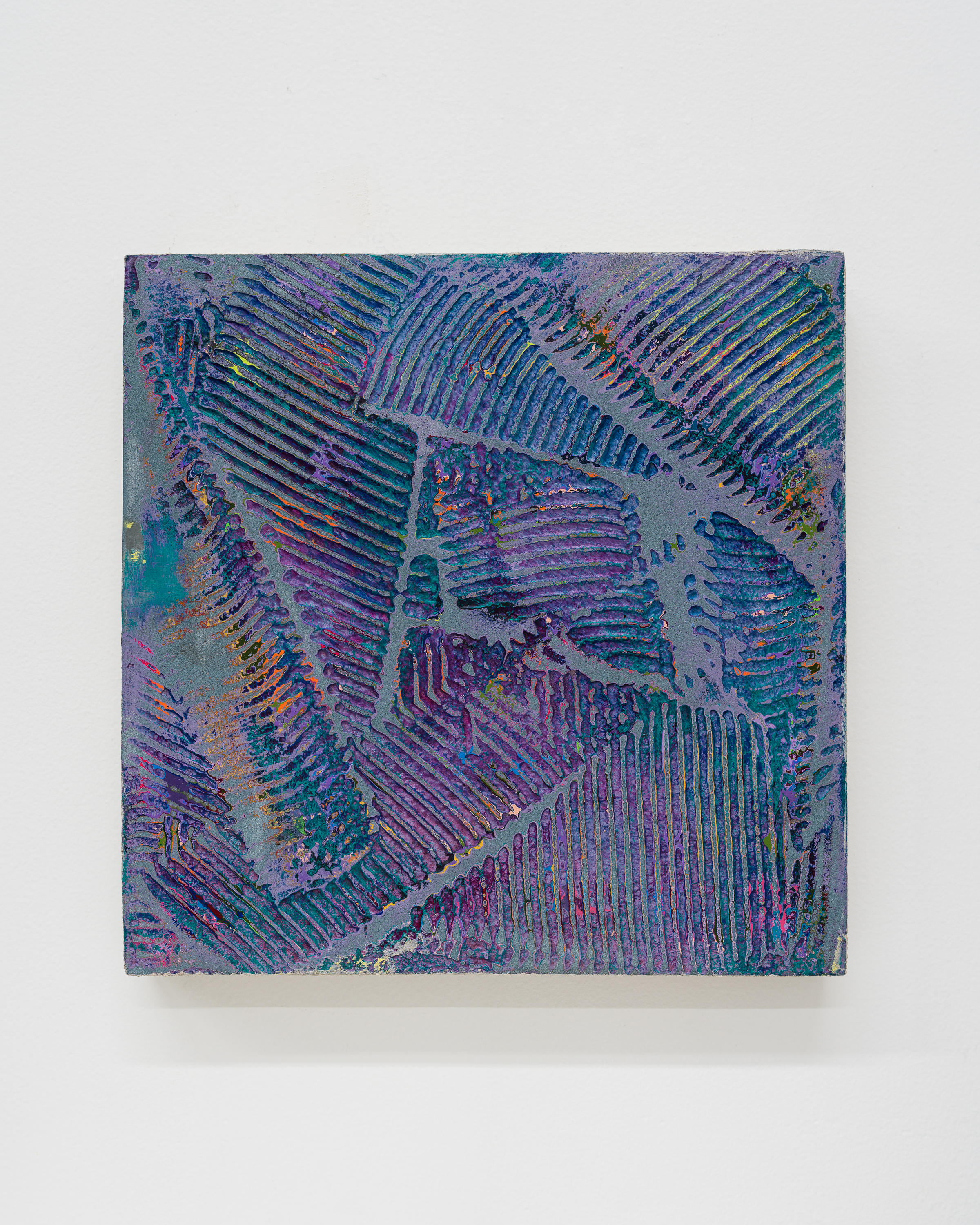 Stucco Painting, 202112 x 12 "