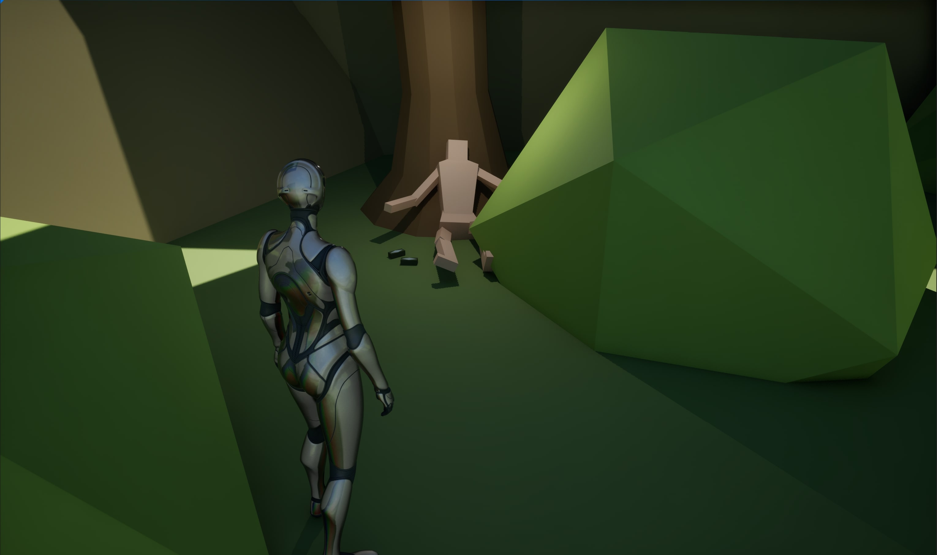 5-5. Before get to the tunnel, finds another infected corpse and ammo supplies under the tree.