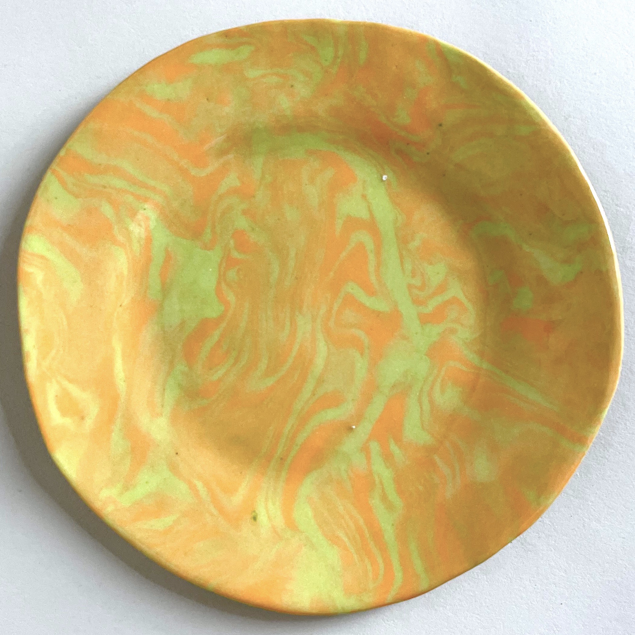 Small Marbled Plate [$45]