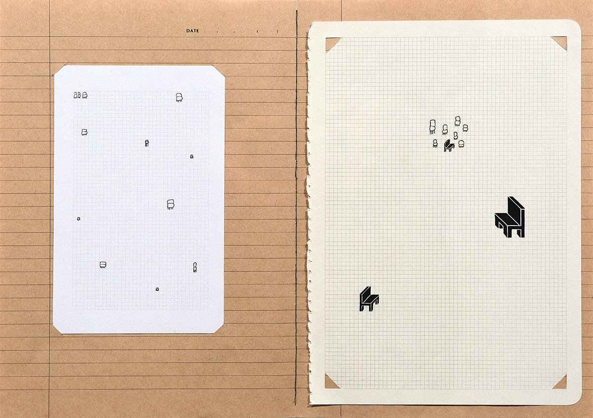 ④物が境界に溶ける #253 x 41 cm¥120.000