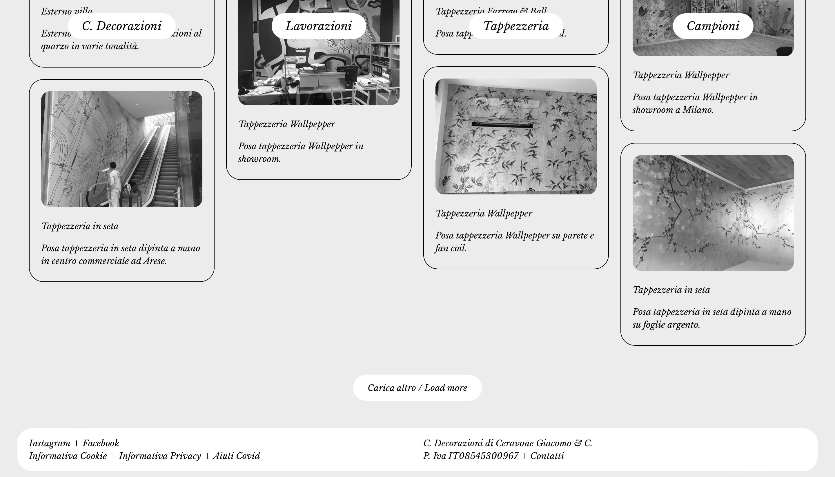 giallo studio c. decorazioni web graphic design