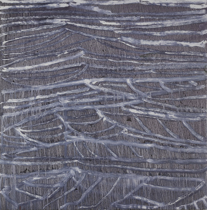 Etched Into Breath, 2013, oil on canvas, 48x48in