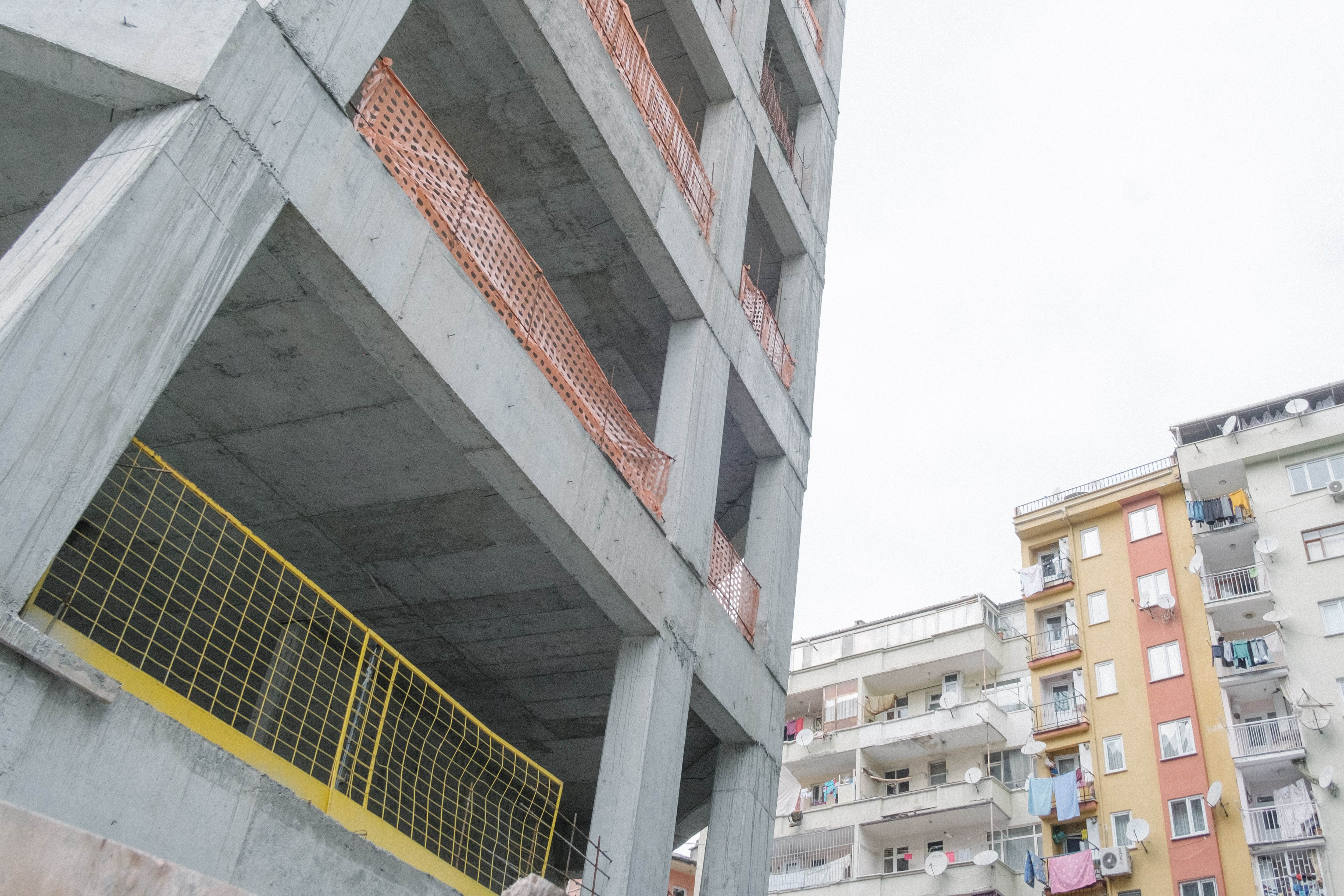construction site in Tarlabaşı