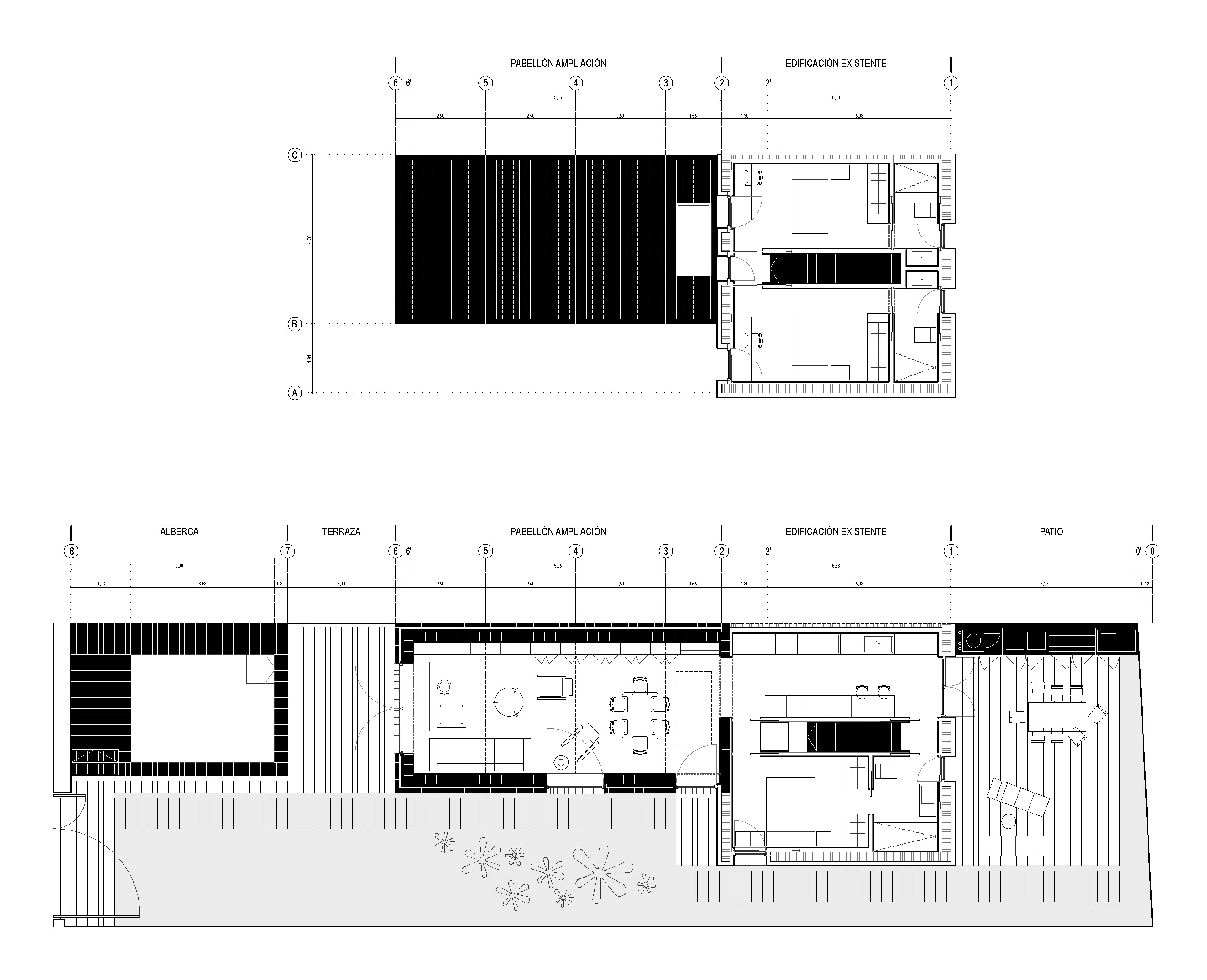 casa MZ  I  planta baja y primera