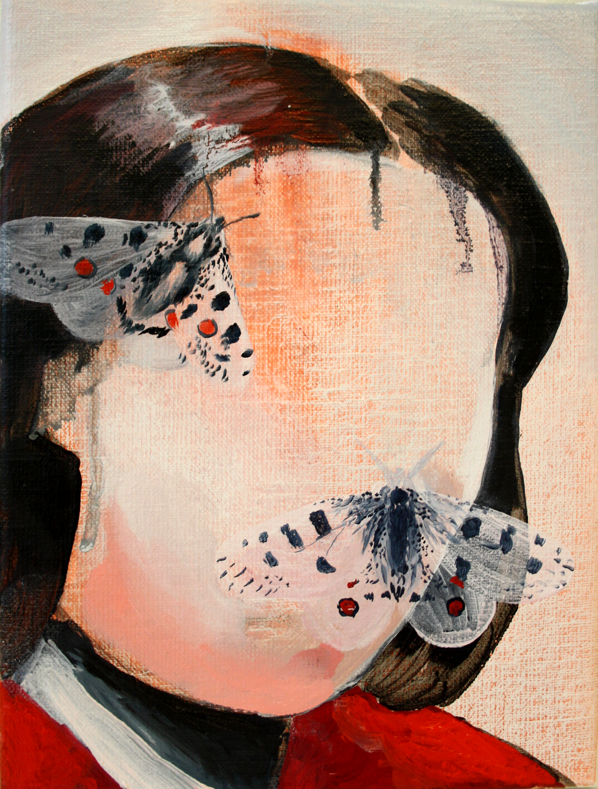 Apollo, acrylic and oil on canvas, 24/18 cm