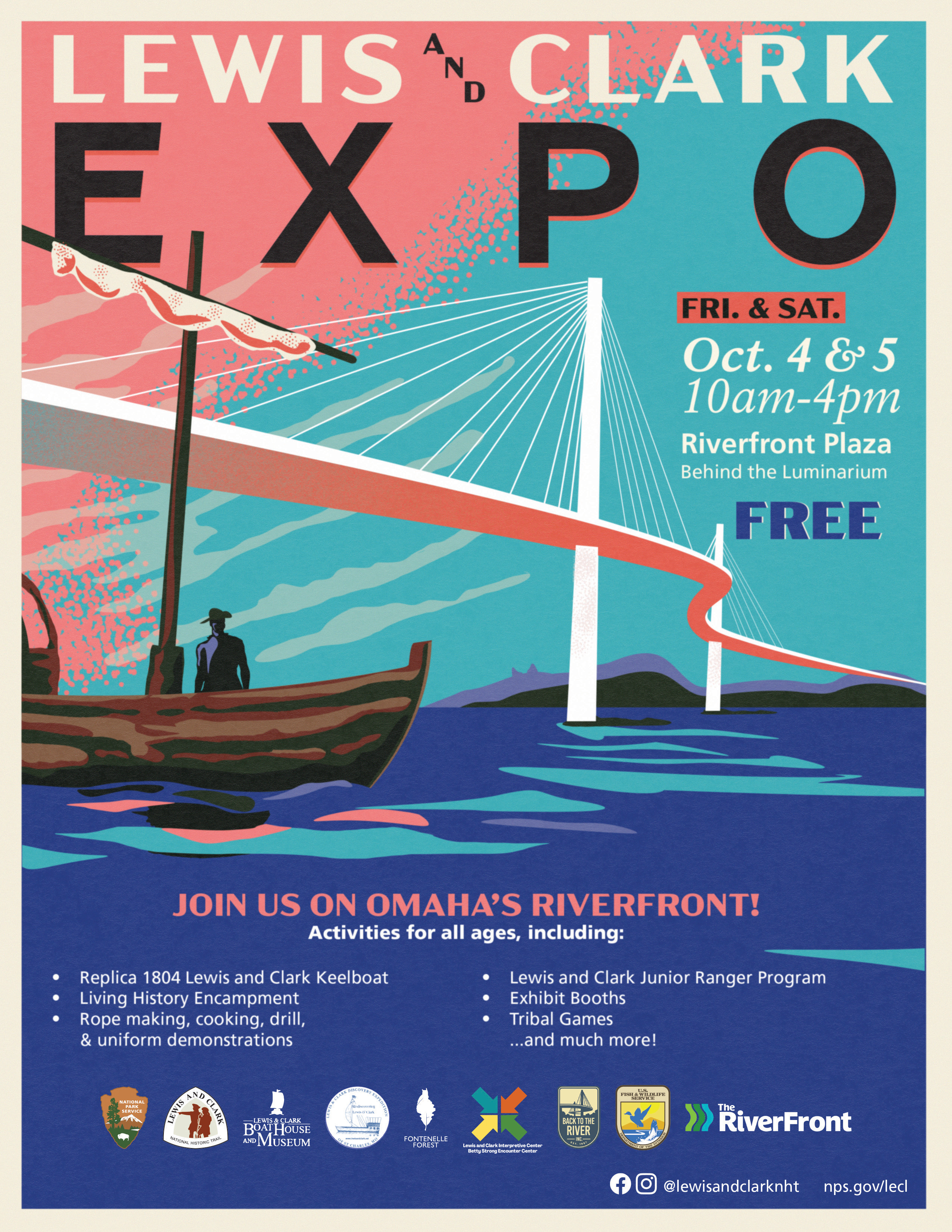Lewis and Clark Expo 2024 poster