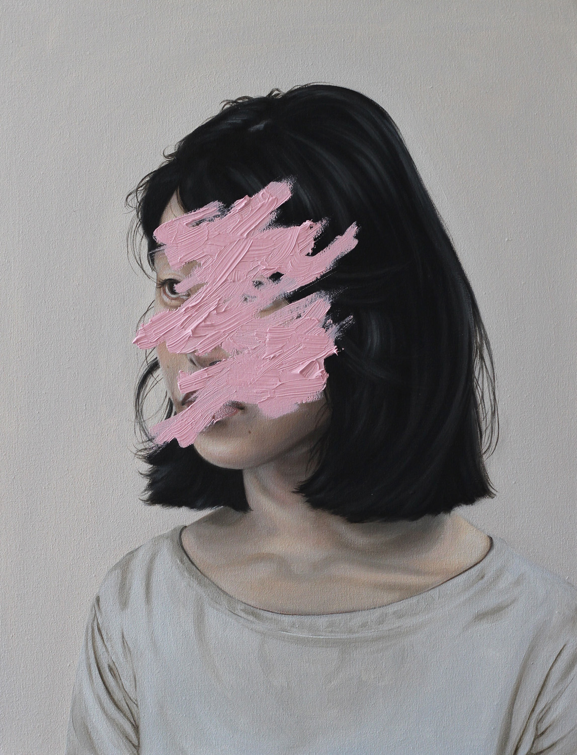 FIXED IT IX, Oil on Canvas, 444 x 355mm, 2016
