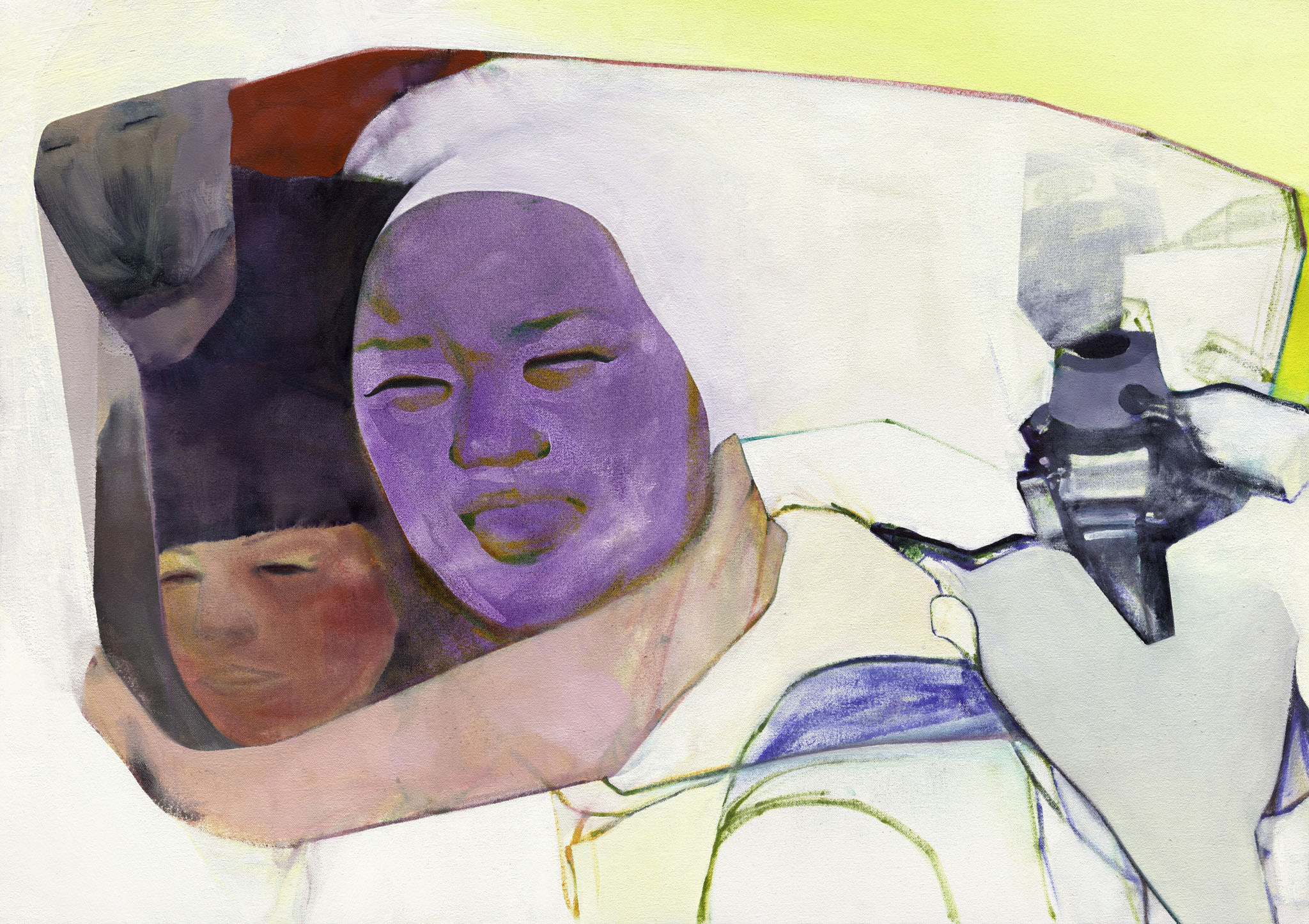 Trio 24x36 oil on canvas 2009