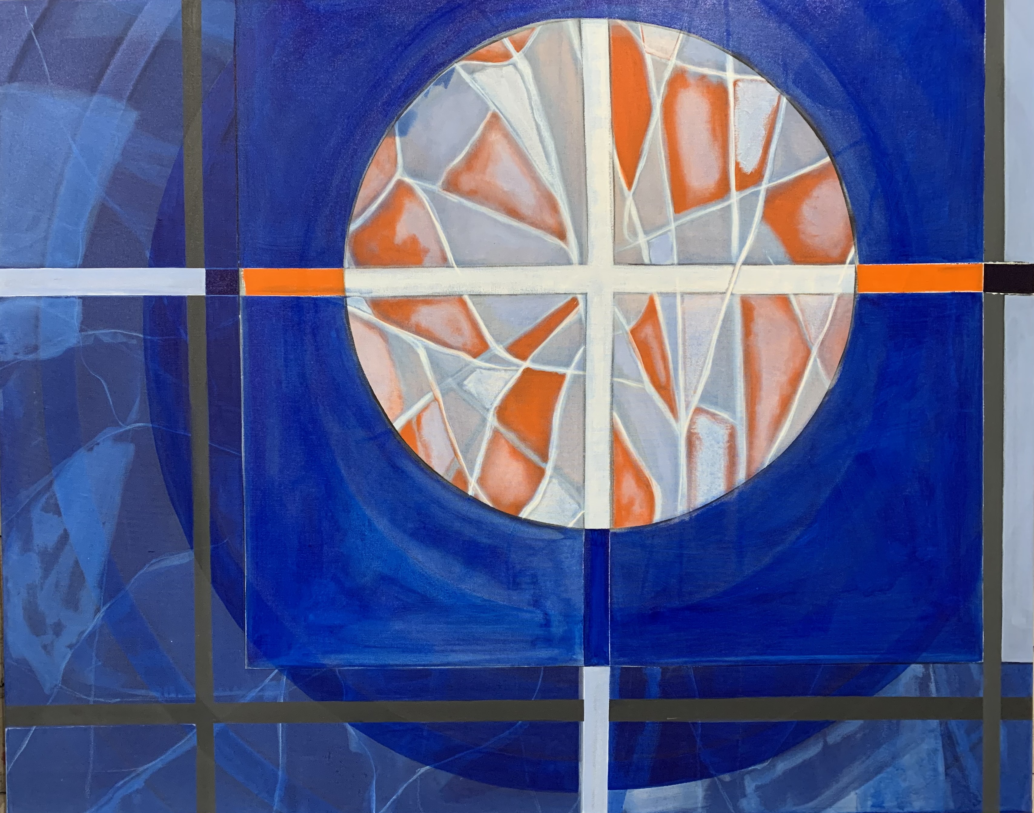 60" X 48", acrylic on canvas (52)