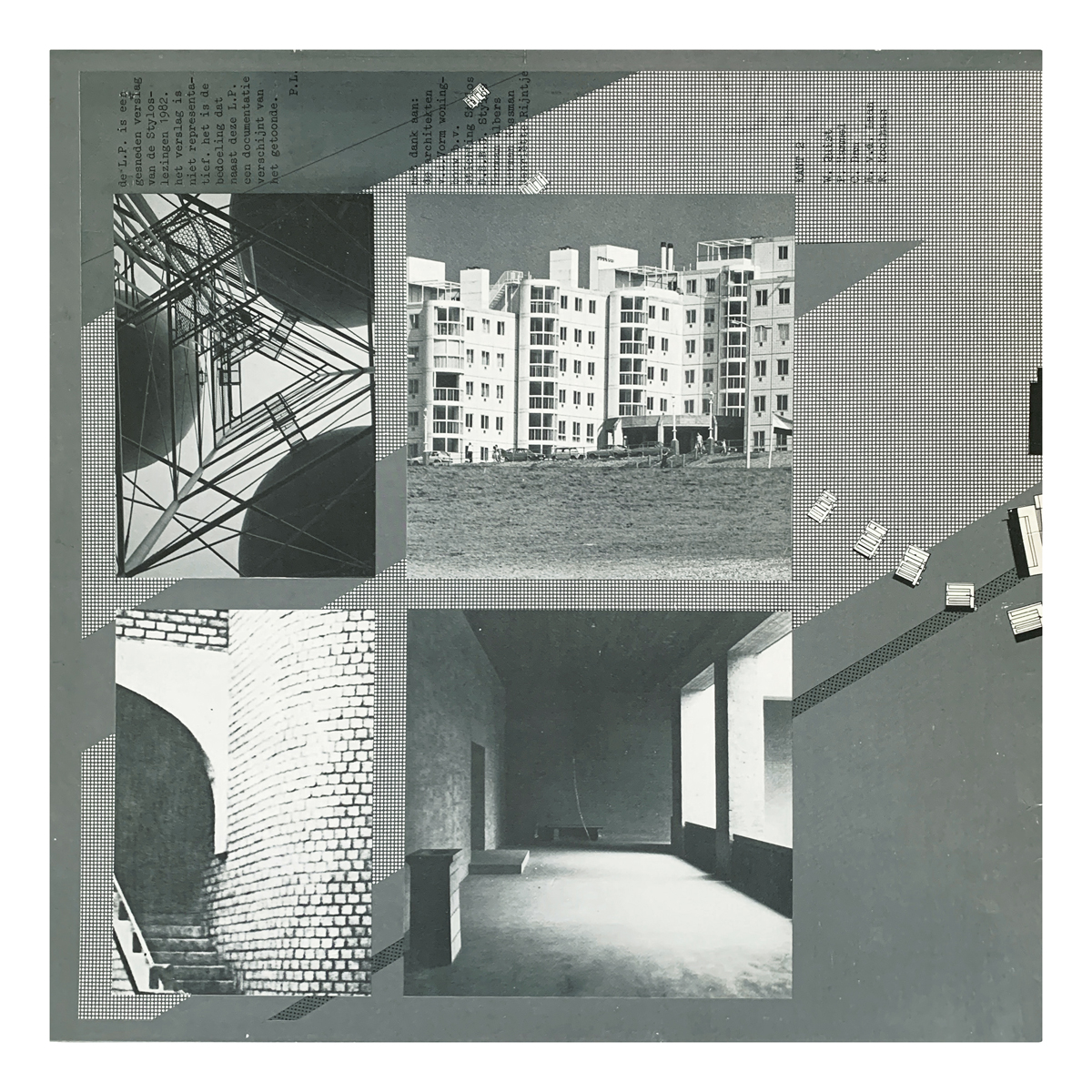 Stichting Stylos 198242 "Stylos '82" Jan Hoogstad | Carel Weeber | Wim Quist | Jan Benthem | Mels Crouwel | Hans van der Laan | Rem Koolhaas | Frans van Gool | Cees Dam Design: Uncredited
