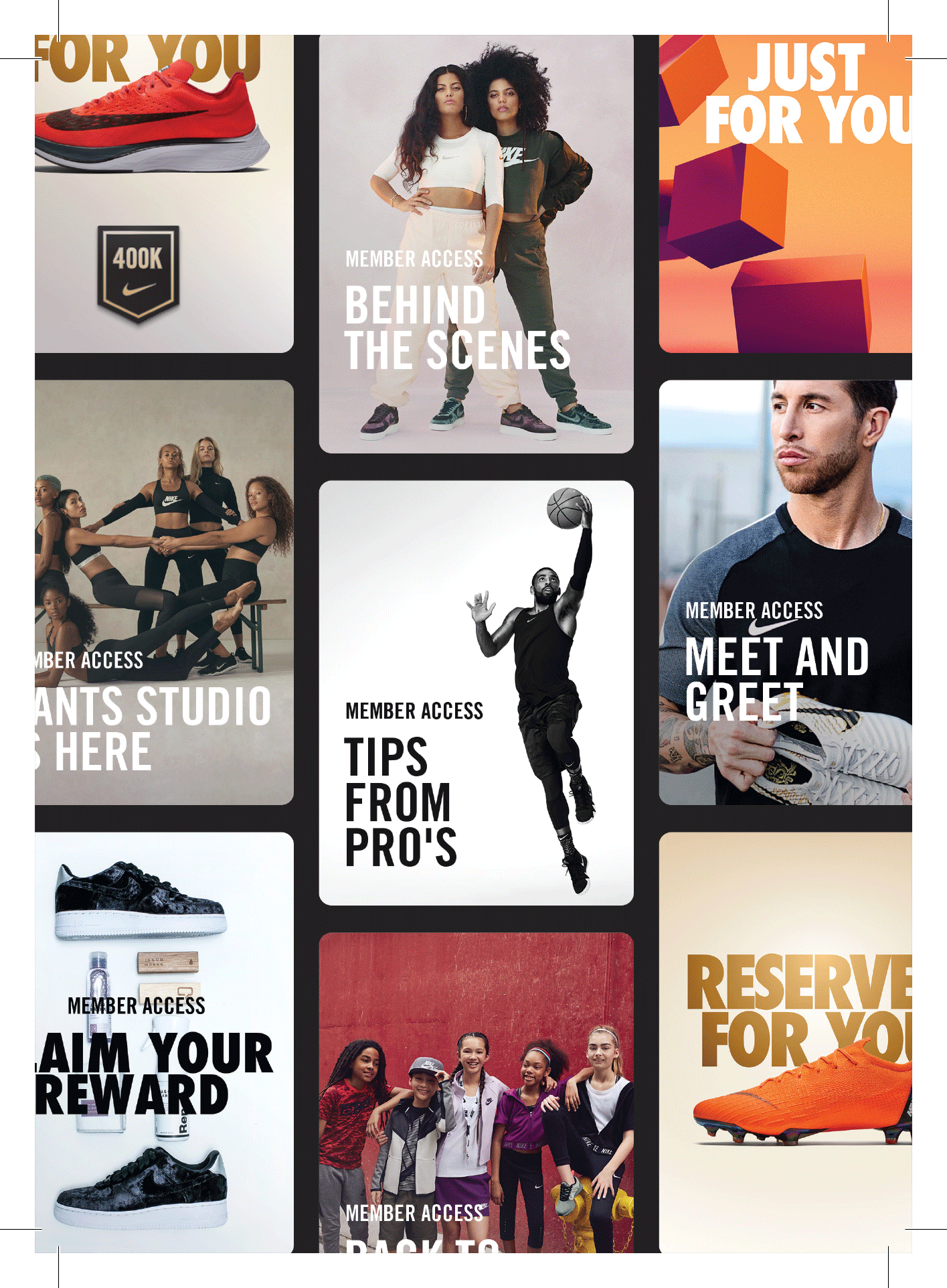 Nike Brand Design - Unseen Audiovisuals 